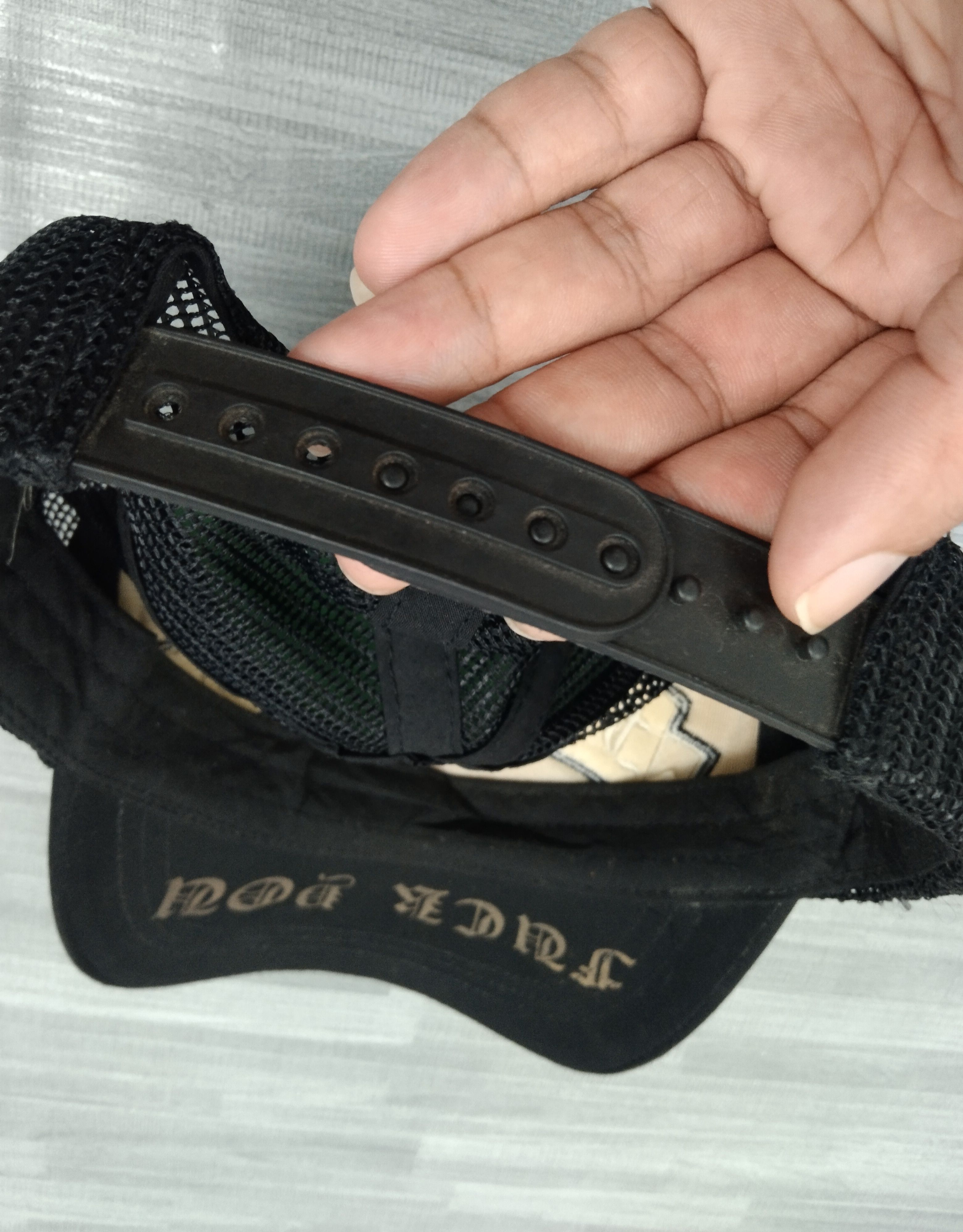 Japanese Brand PORN SCRIPE CROSS PACTH FUCK THE WOLD FUCK YOU Size ONE SIZE - 8 Thumbnail