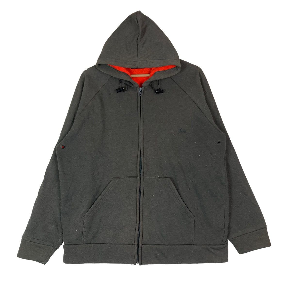Vintage Stussy Full Zipper Hoodie Jacket