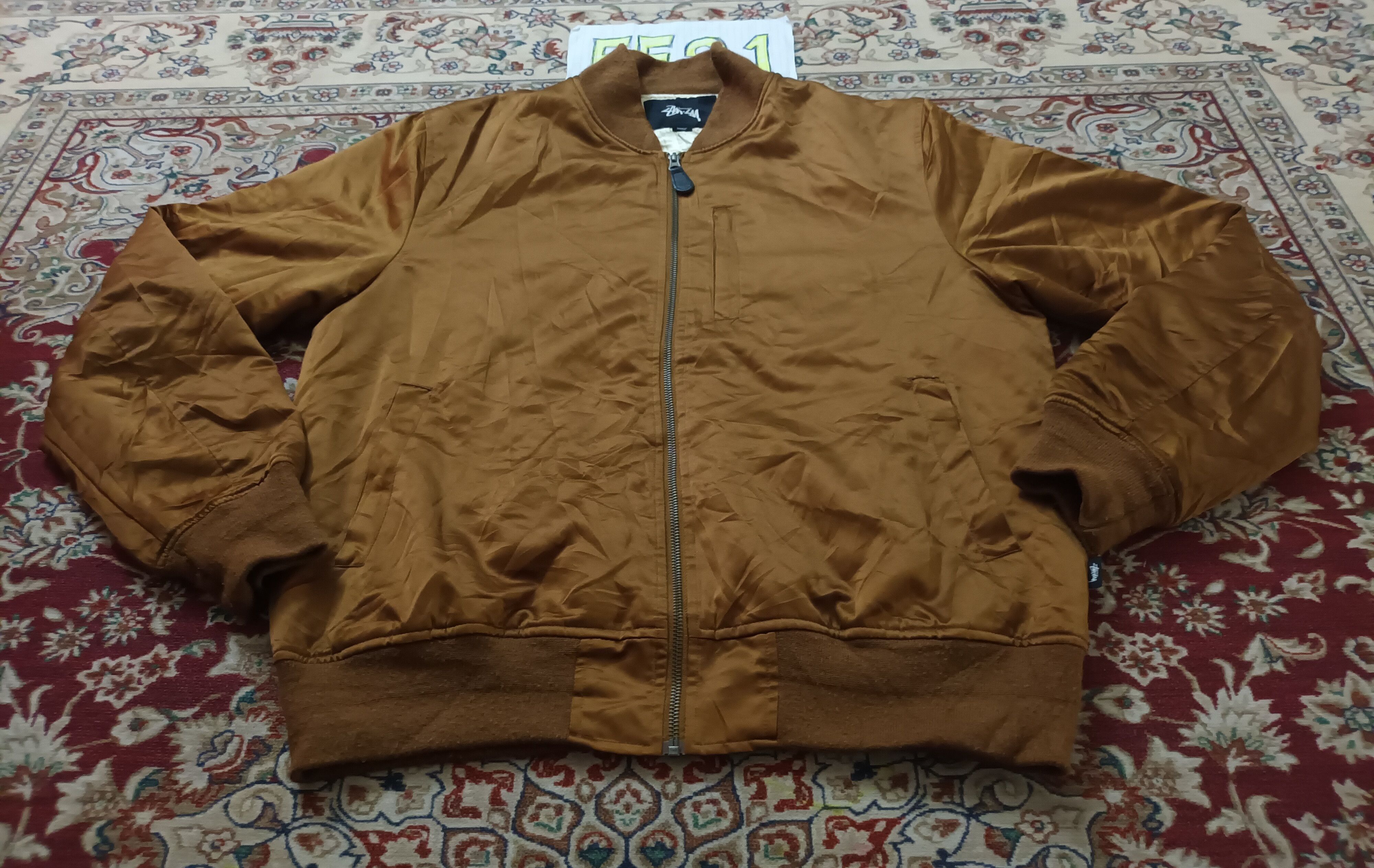Stussy 🔥 STUSSY BOMBER JACKET 🔥 Size US L / EU 52-54 / 3 - 8 Thumbnail