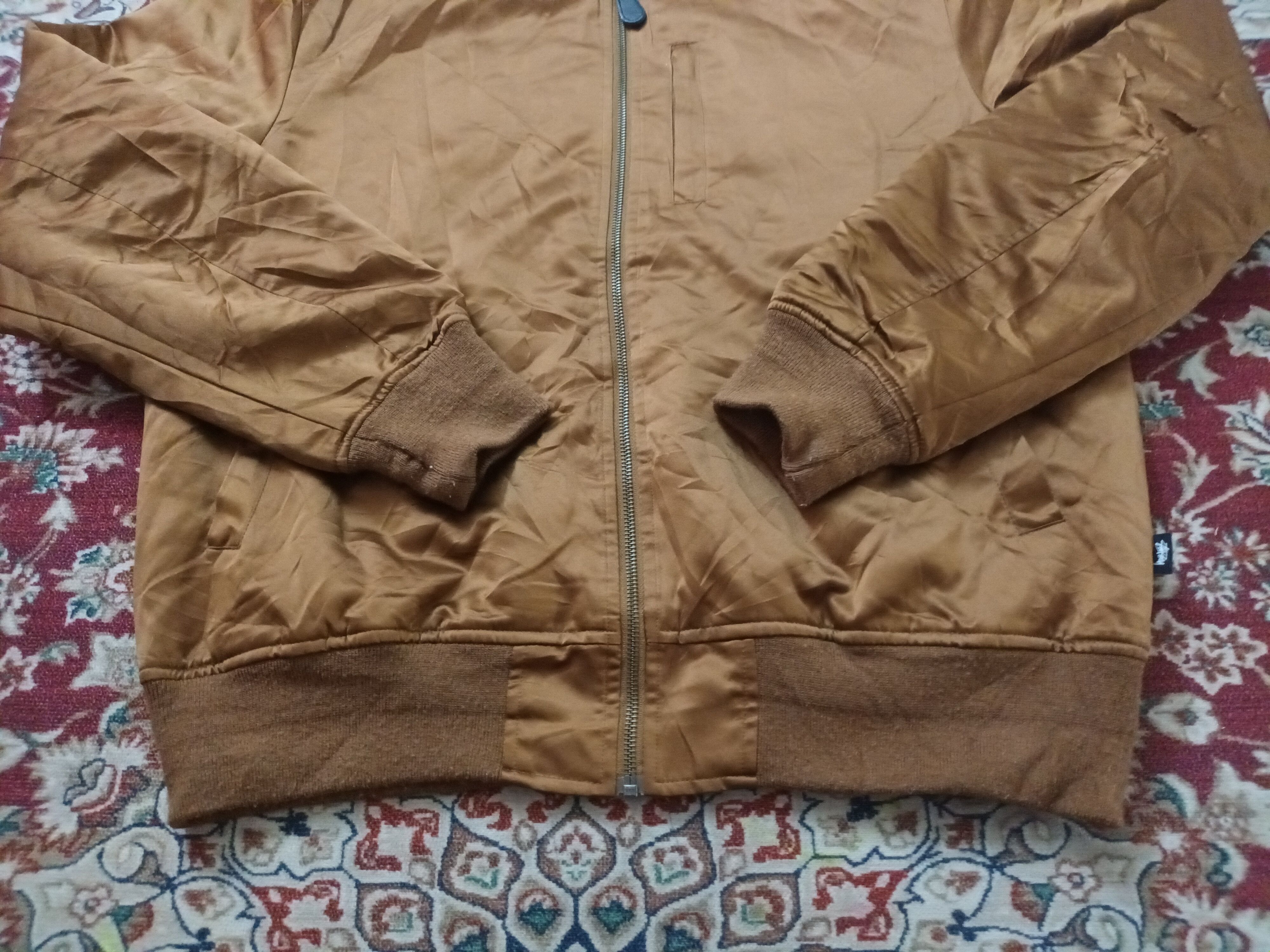 Stussy 🔥 STUSSY BOMBER JACKET 🔥 Size US L / EU 52-54 / 3 - 9 Thumbnail