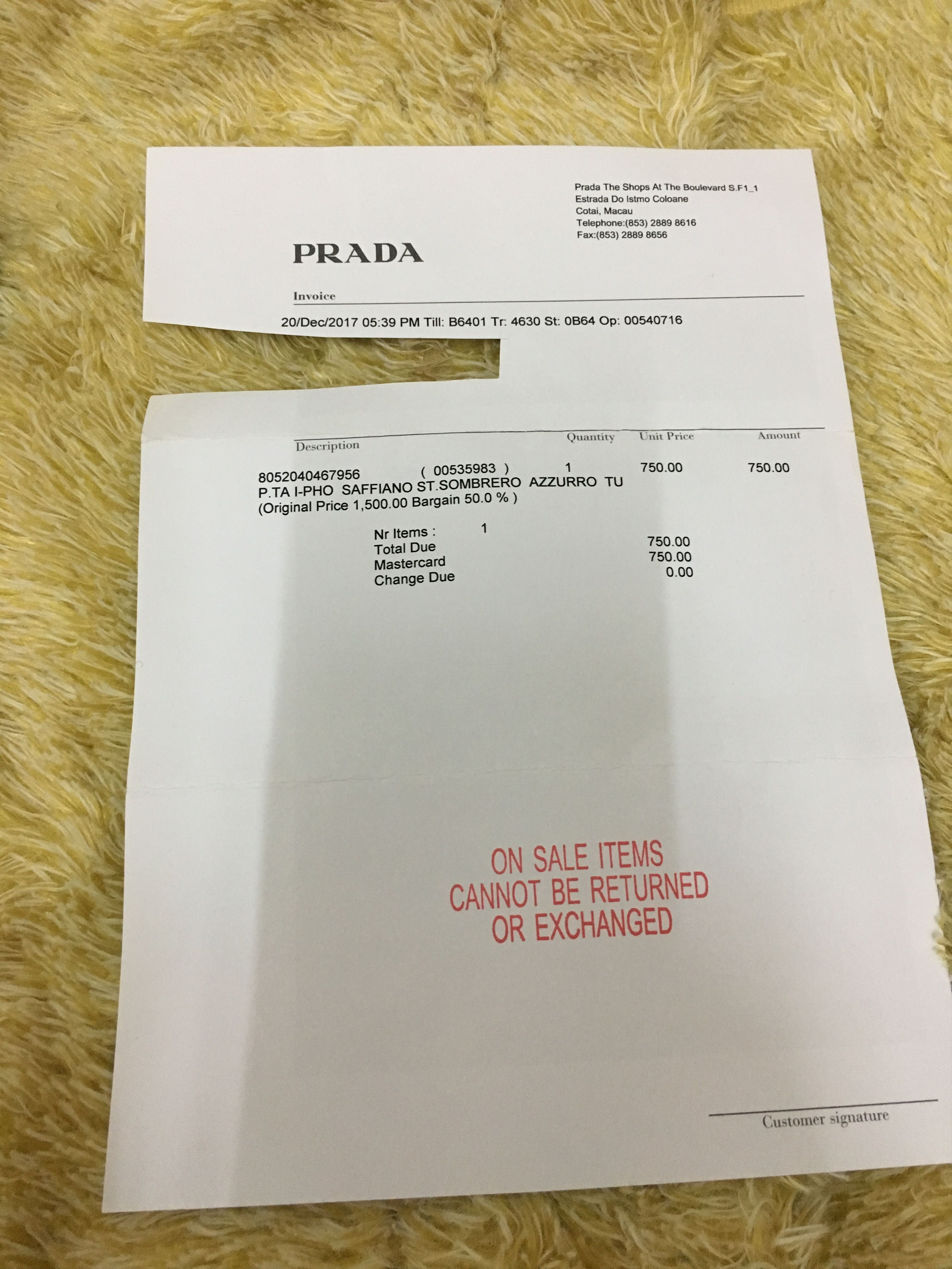 Prada Auth Prada Milano Iphone Cover Size ONE SIZE - 10 Thumbnail