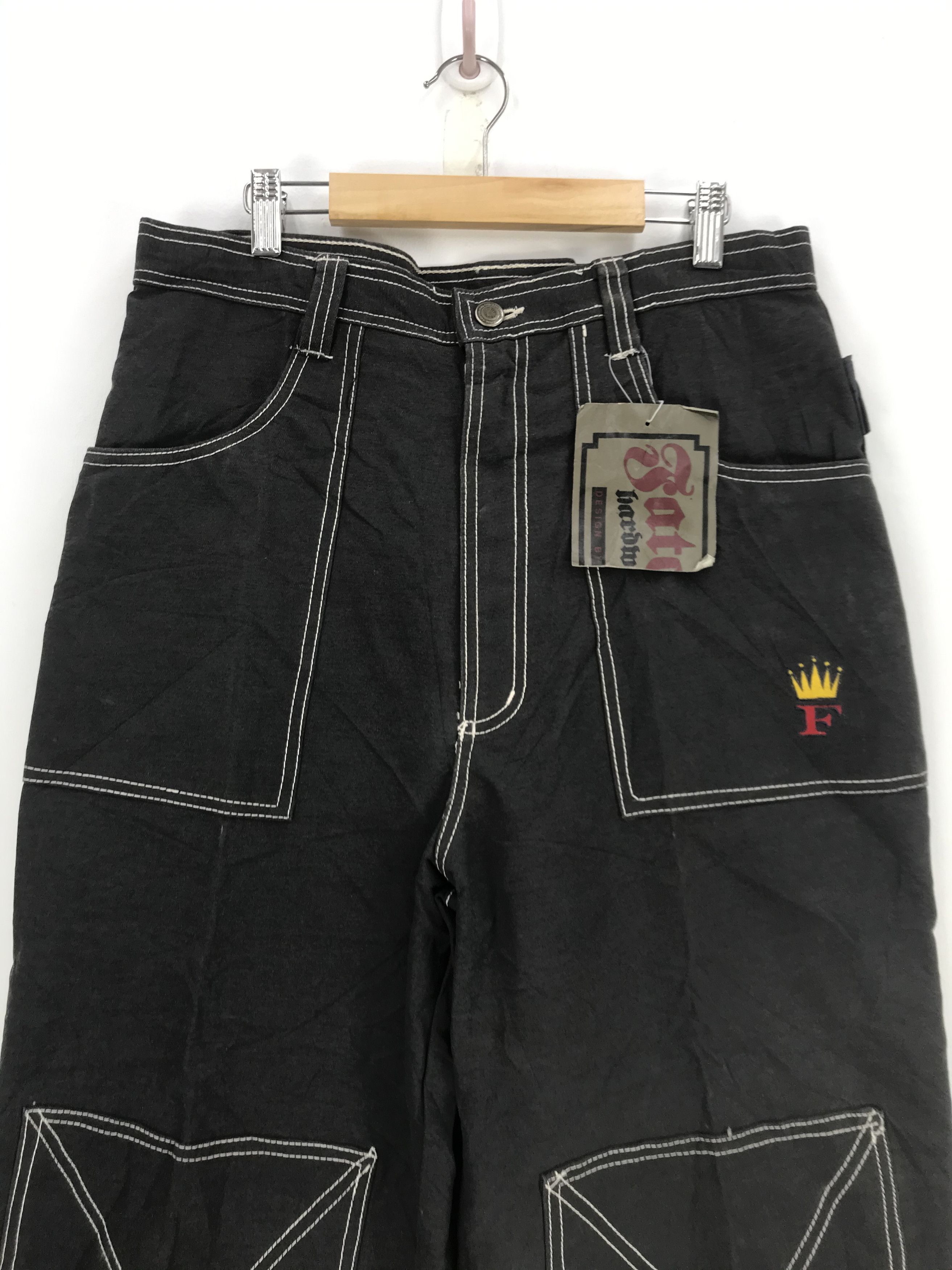 Japanese Brand × Vintage Vintage Fat Cap Ski Pants Japanese Ski Wear Trousers Size US 30 / EU 46 - 4 Thumbnail
