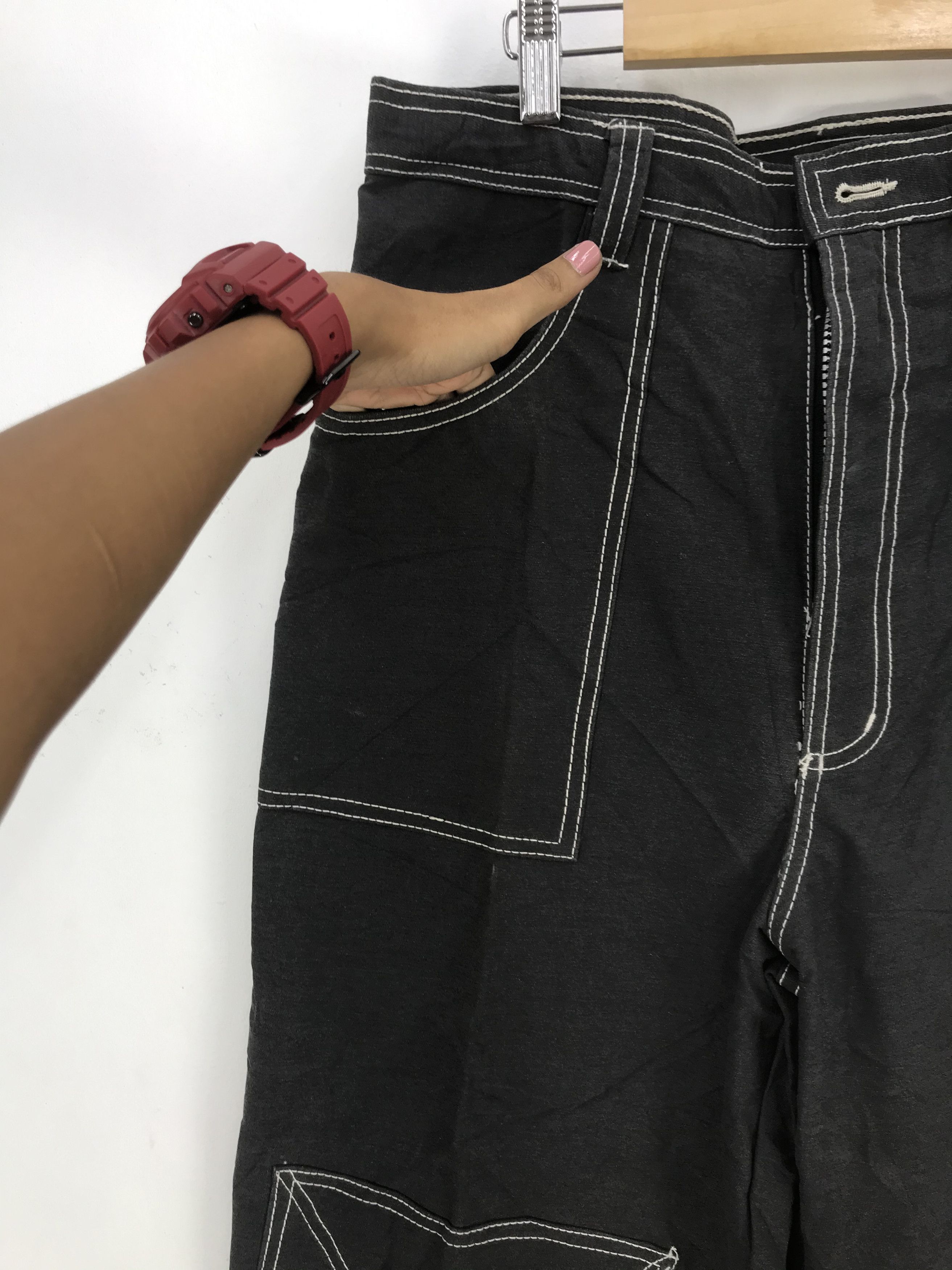 Japanese Brand × Vintage Vintage Fat Cap Ski Pants Japanese Ski Wear Trousers Size US 30 / EU 46 - 9 Thumbnail