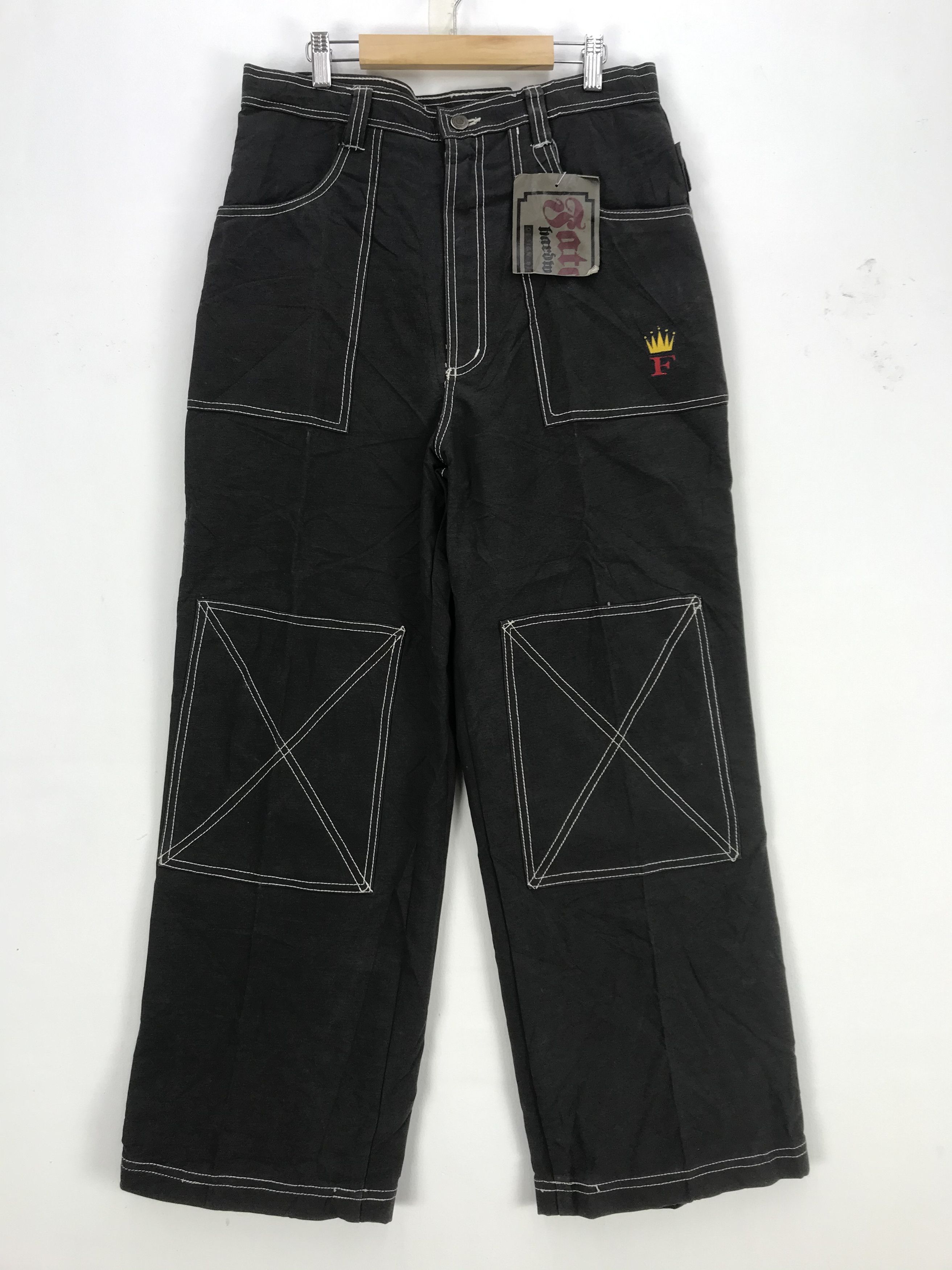 Japanese Brand × Vintage Vintage Fat Cap Ski Pants Japanese Ski Wear Trousers Size US 30 / EU 46 - 1 Thumbnail