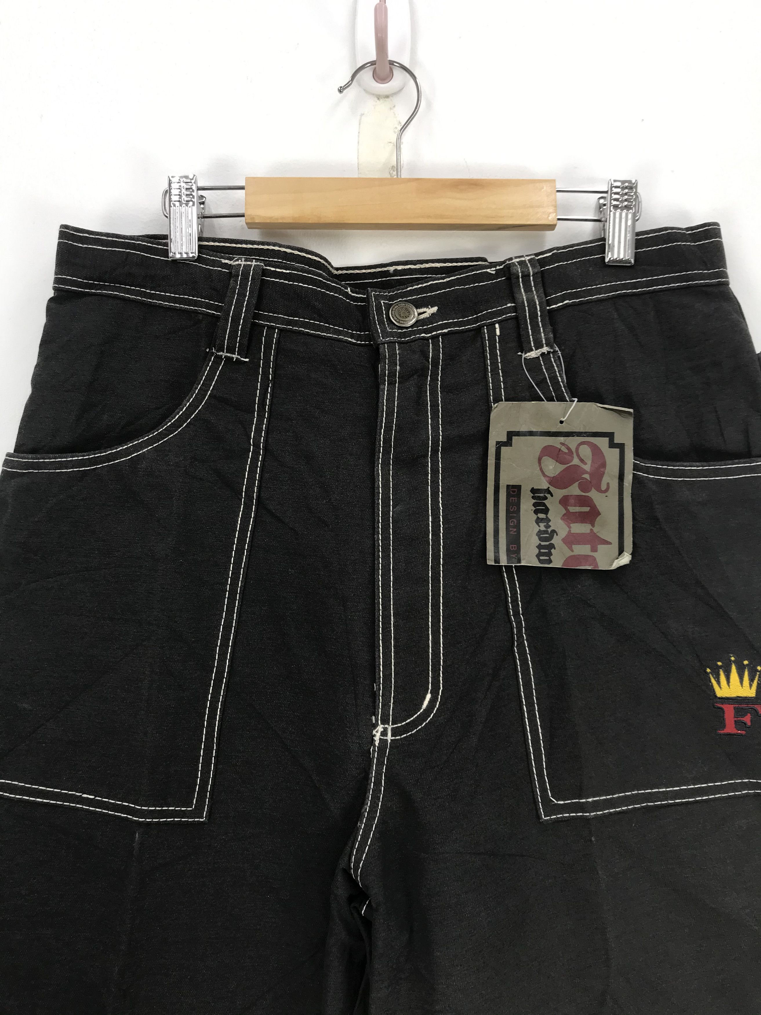 Japanese Brand × Vintage Vintage Fat Cap Ski Pants Japanese Ski Wear Trousers Size US 30 / EU 46 - 3 Thumbnail