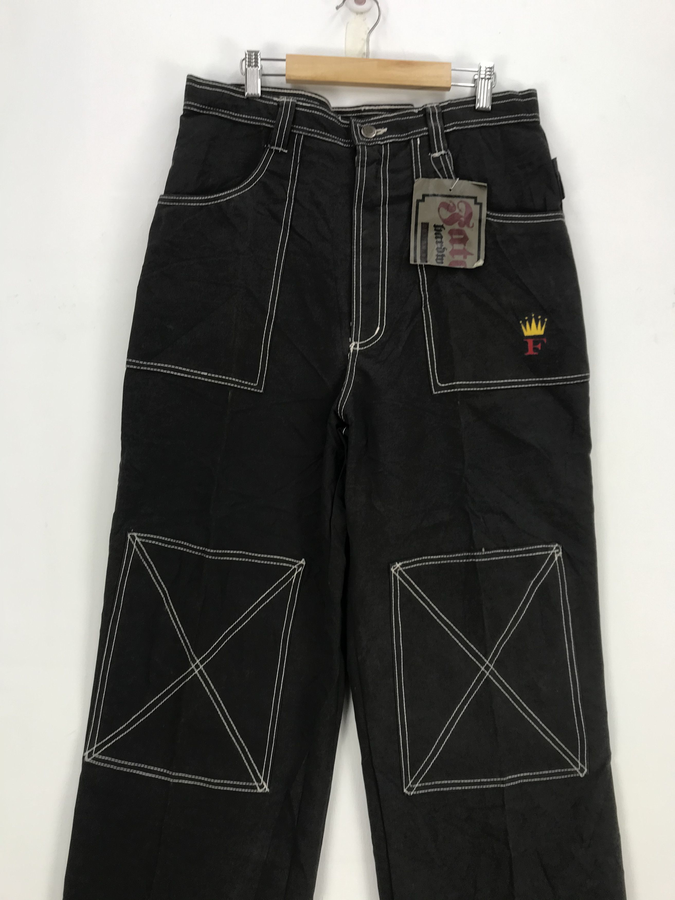 Japanese Brand × Vintage Vintage Fat Cap Ski Pants Japanese Ski Wear Trousers Size US 30 / EU 46 - 5 Thumbnail