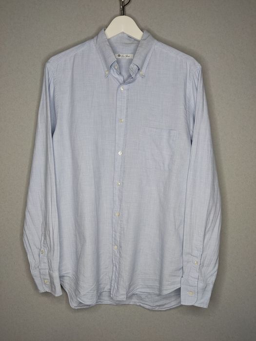 Loro Piana Loro Piana Button Down Long Sleeve Front Pocket Shirt | Grailed