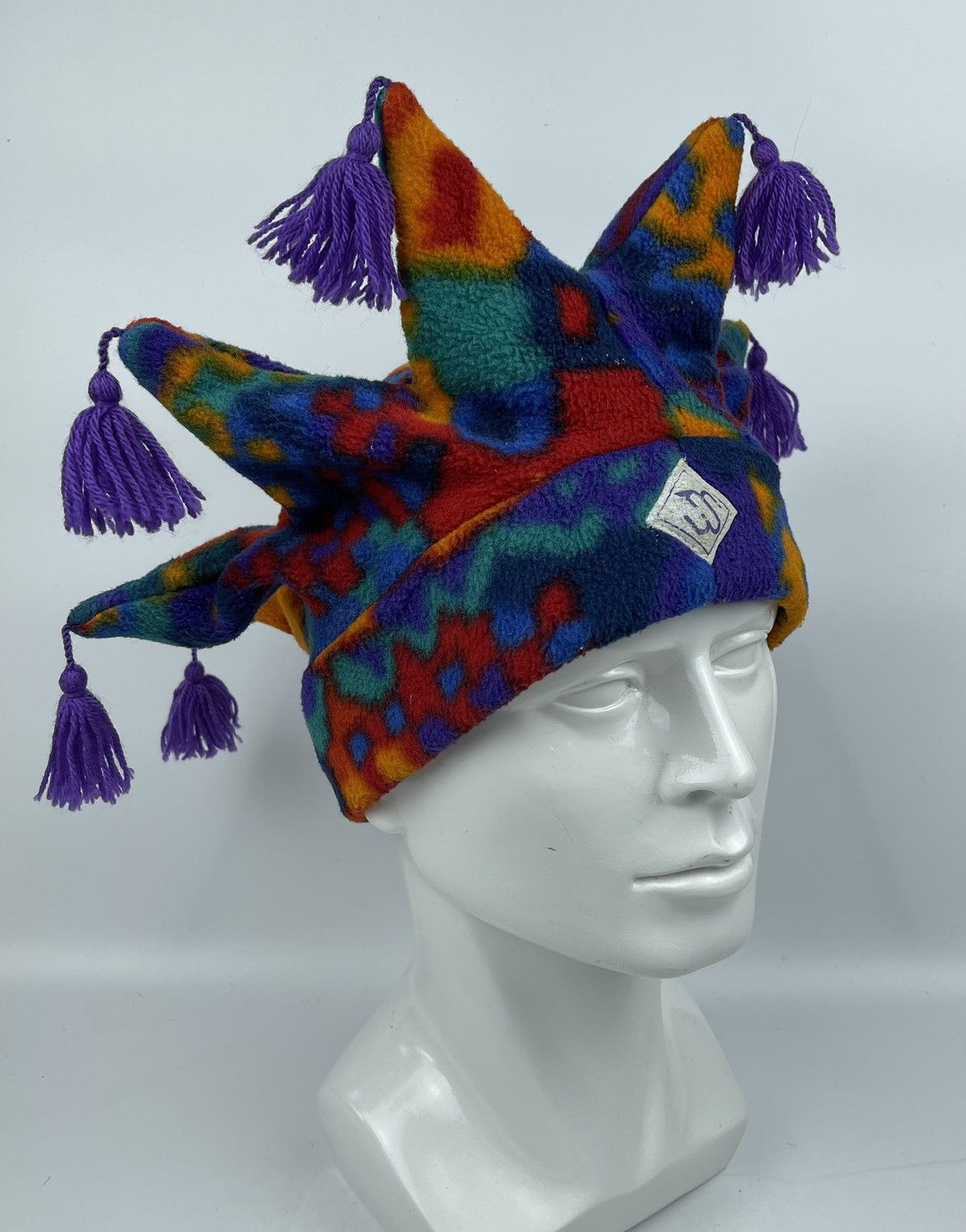 Japanese Brand colourful multiple horn hat beanie hat tg2 Size ONE SIZE - 2 Thumbnail
