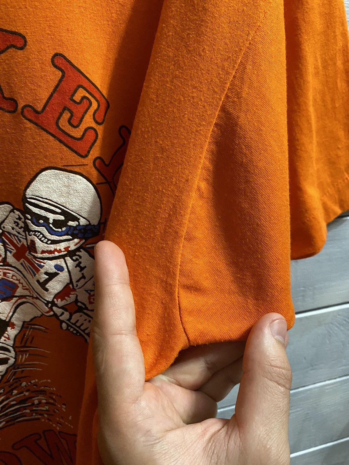 Vintage Rare Very Vintage T-Shirt Racing Freaked On Speedway 80-90s Size US XL / EU 56 / 4 - 6 Thumbnail