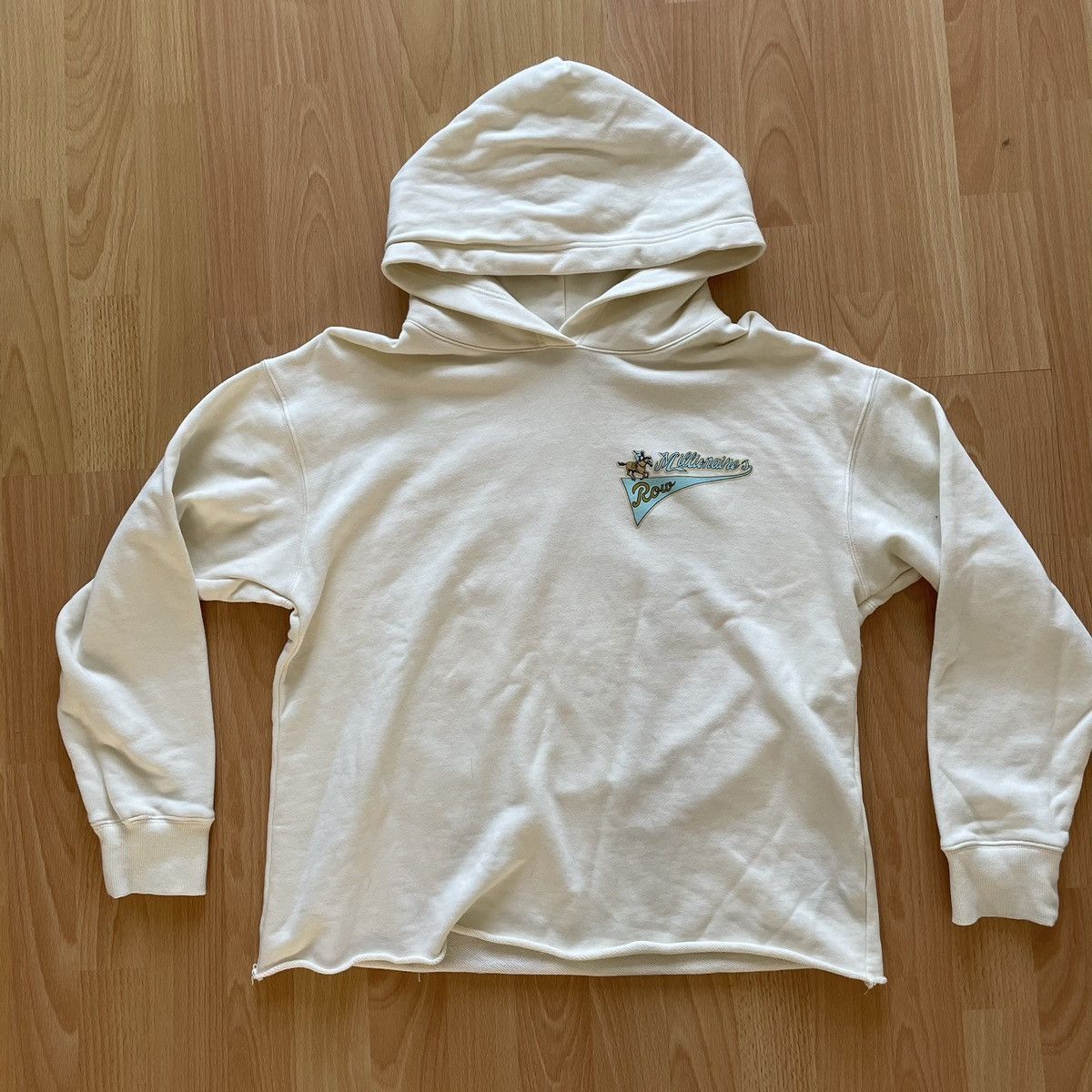 Millionaires row hoodie cream
