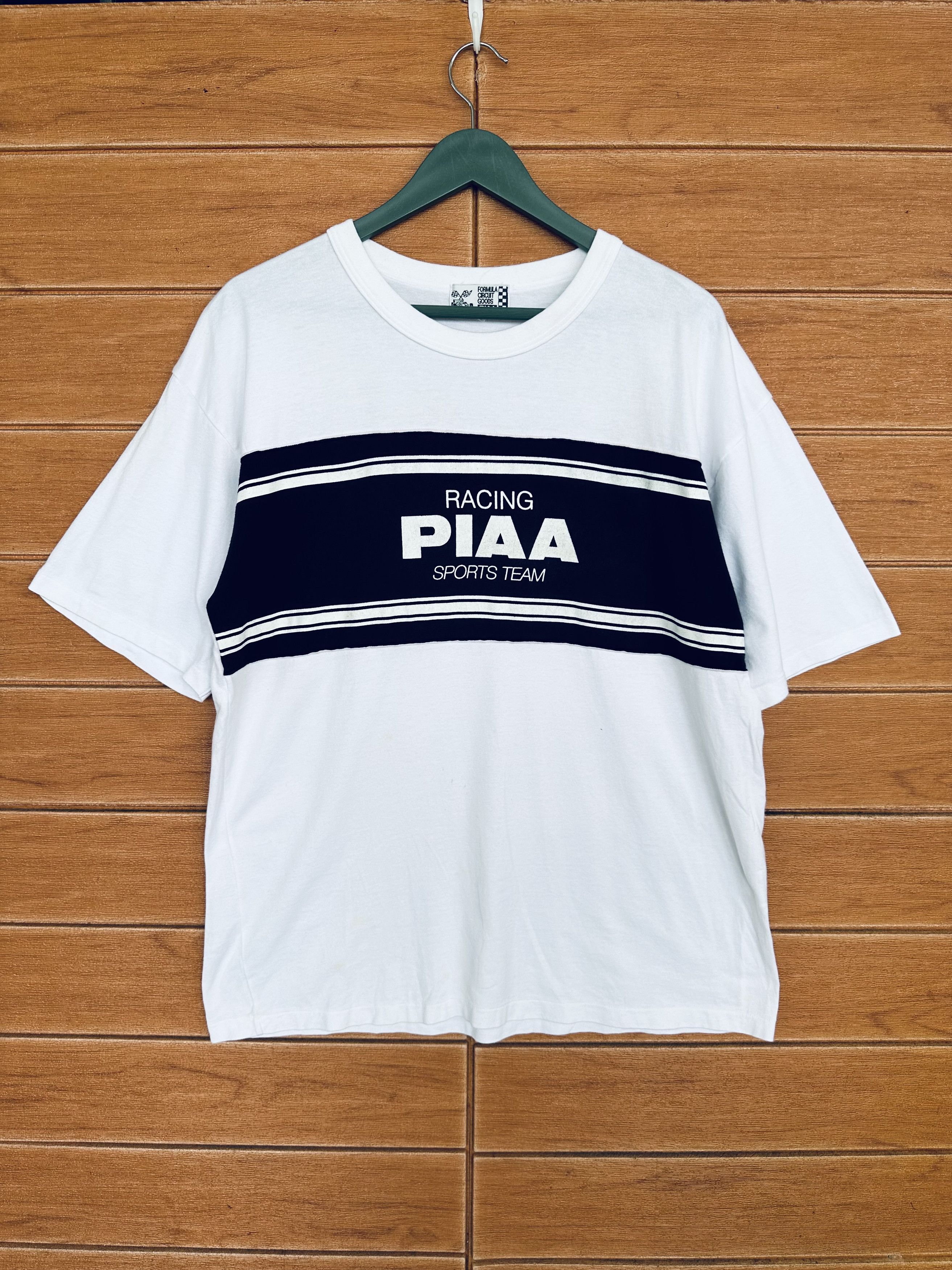 Japanese Brand 🇯🇵 Vintage PIAA Racing Sport Team T-Shirt Size US M / EU 48-50 / 2 - 1 Thumbnail