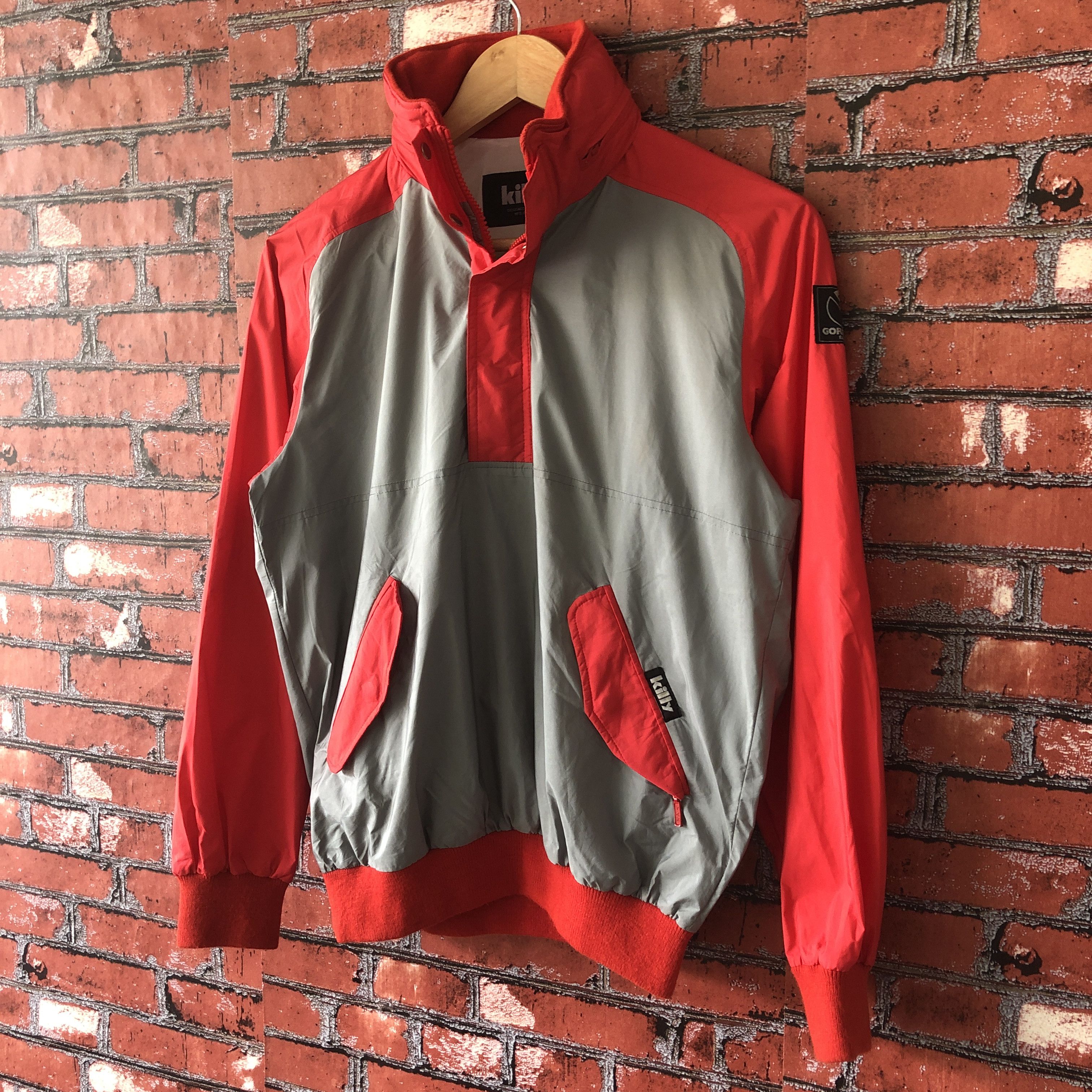 Asics × Goretex × Vintage Killy by Asics Goretex Pullover Windbreaker Jacket Hoodie S Size US S / EU 44-46 / 1 - 9 Thumbnail