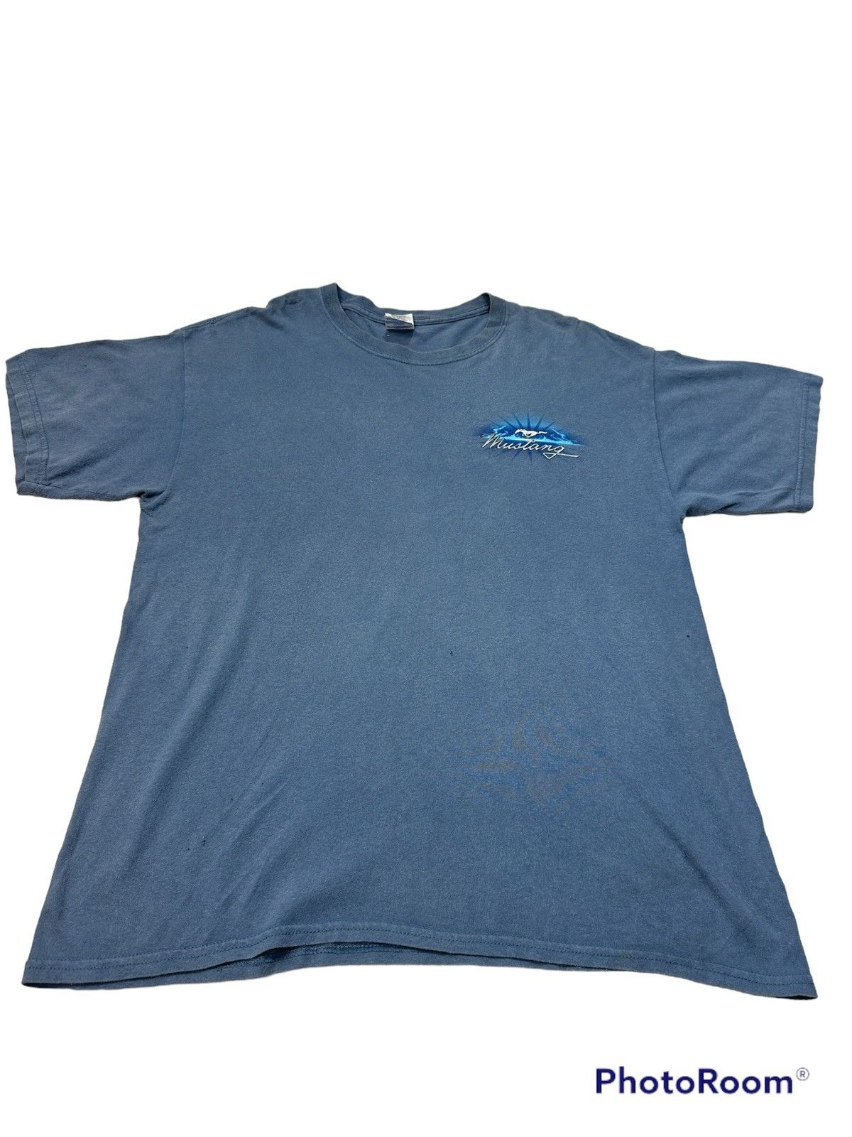 Gildan Vtg Mustang classic muscle cars motorsport tee Size US L / EU 52-54 / 3 - 4 Thumbnail