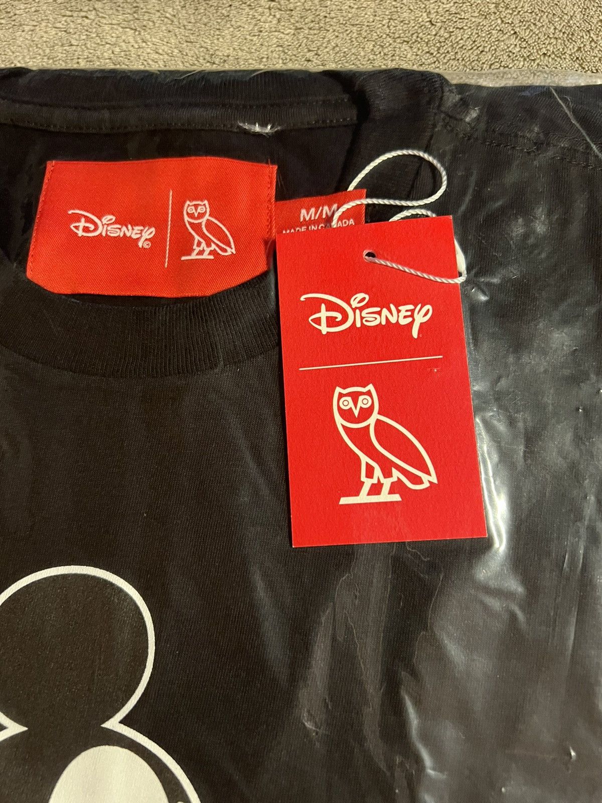 Disney × Mickey Mouse × October's Very Own OVO x DISNEY MICKEY MOUSE T-SHIRT BRAND NEW with tags rare Size US M / EU 48-50 / 2 - 3 Thumbnail
