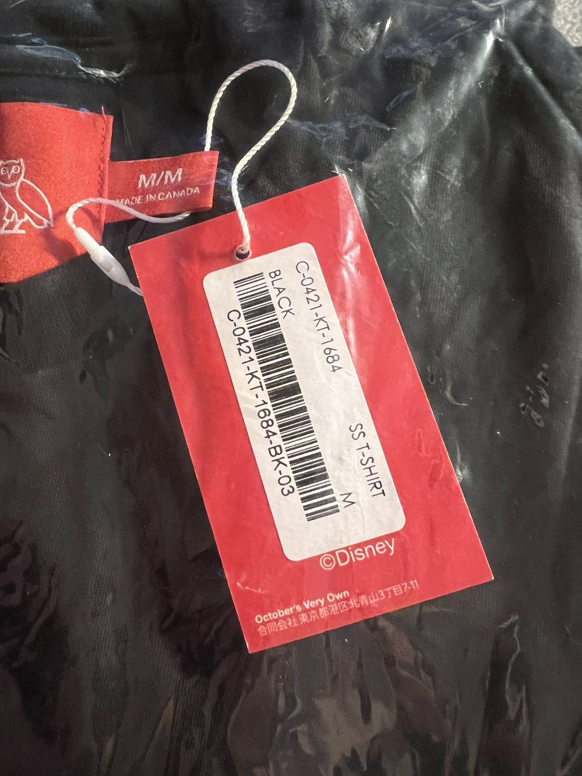 Disney × Mickey Mouse × October's Very Own OVO x DISNEY MICKEY MOUSE T-SHIRT BRAND NEW with tags rare Size US M / EU 48-50 / 2 - 4 Thumbnail