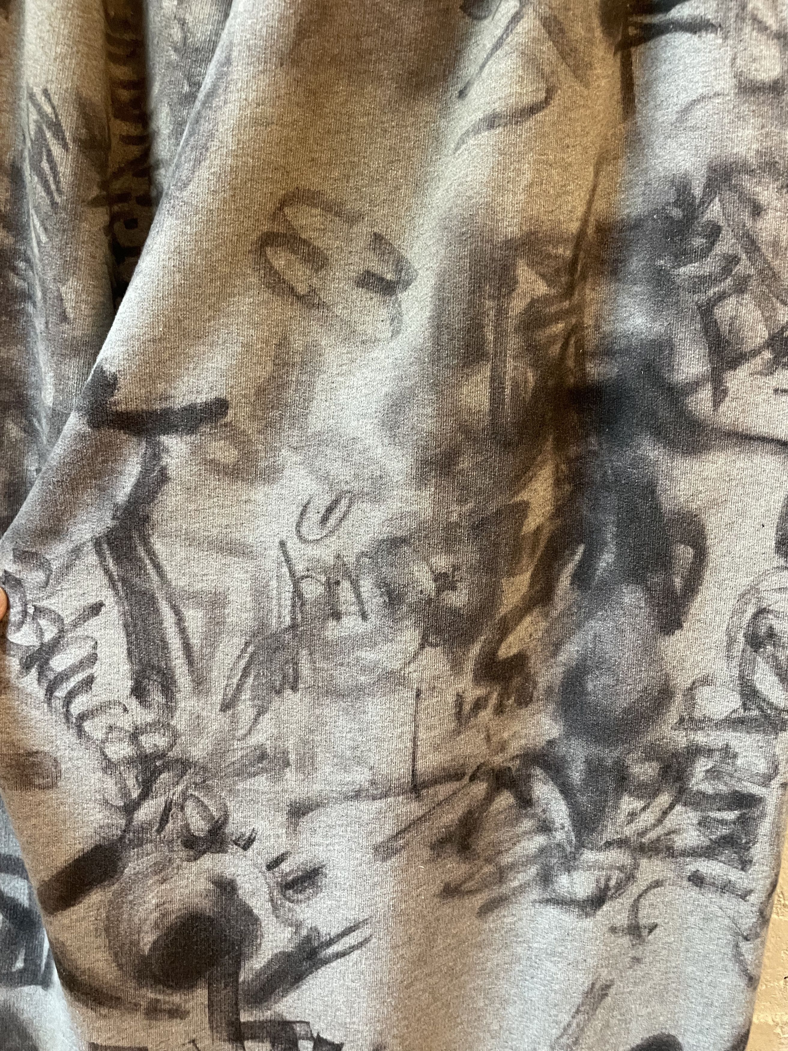 Balenciaga BALENCIAGA GRAFFITI THRASHED SWEATS Size US 30 / EU 46 - 6 Thumbnail