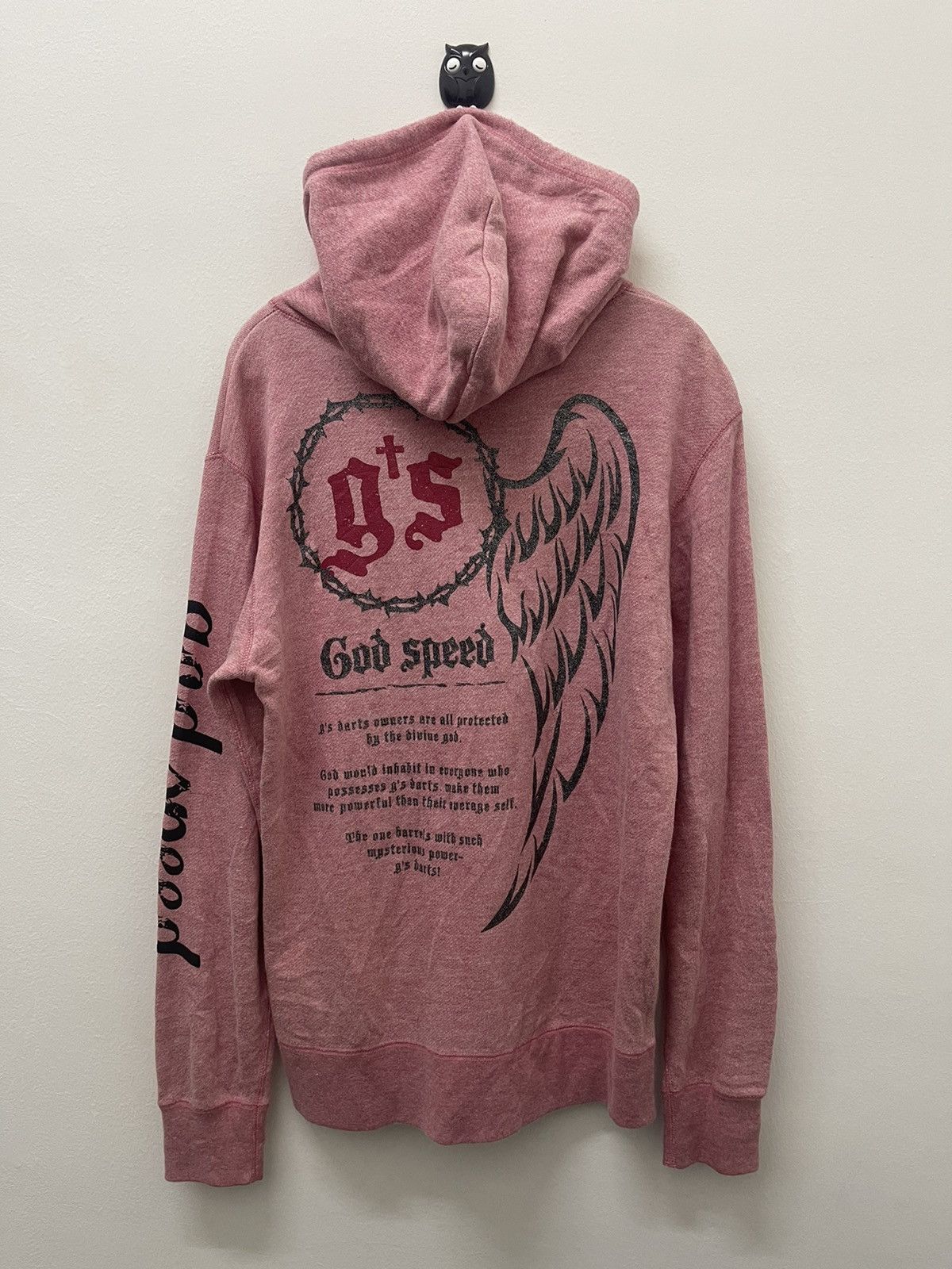 Godspeed Rare Vintage GODSPEED Spell Out Big Logo Hoodie Size US M / EU 48-50 / 2 - 1 Thumbnail