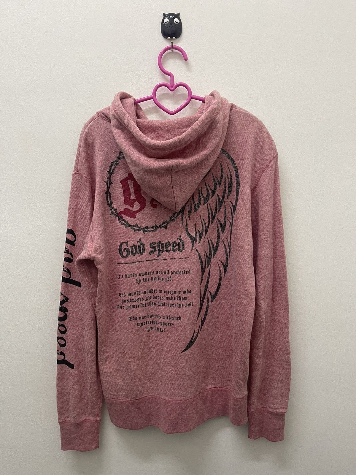 Godspeed Rare Vintage GODSPEED Spell Out Big Logo Hoodie Size US M / EU 48-50 / 2 - 3 Thumbnail
