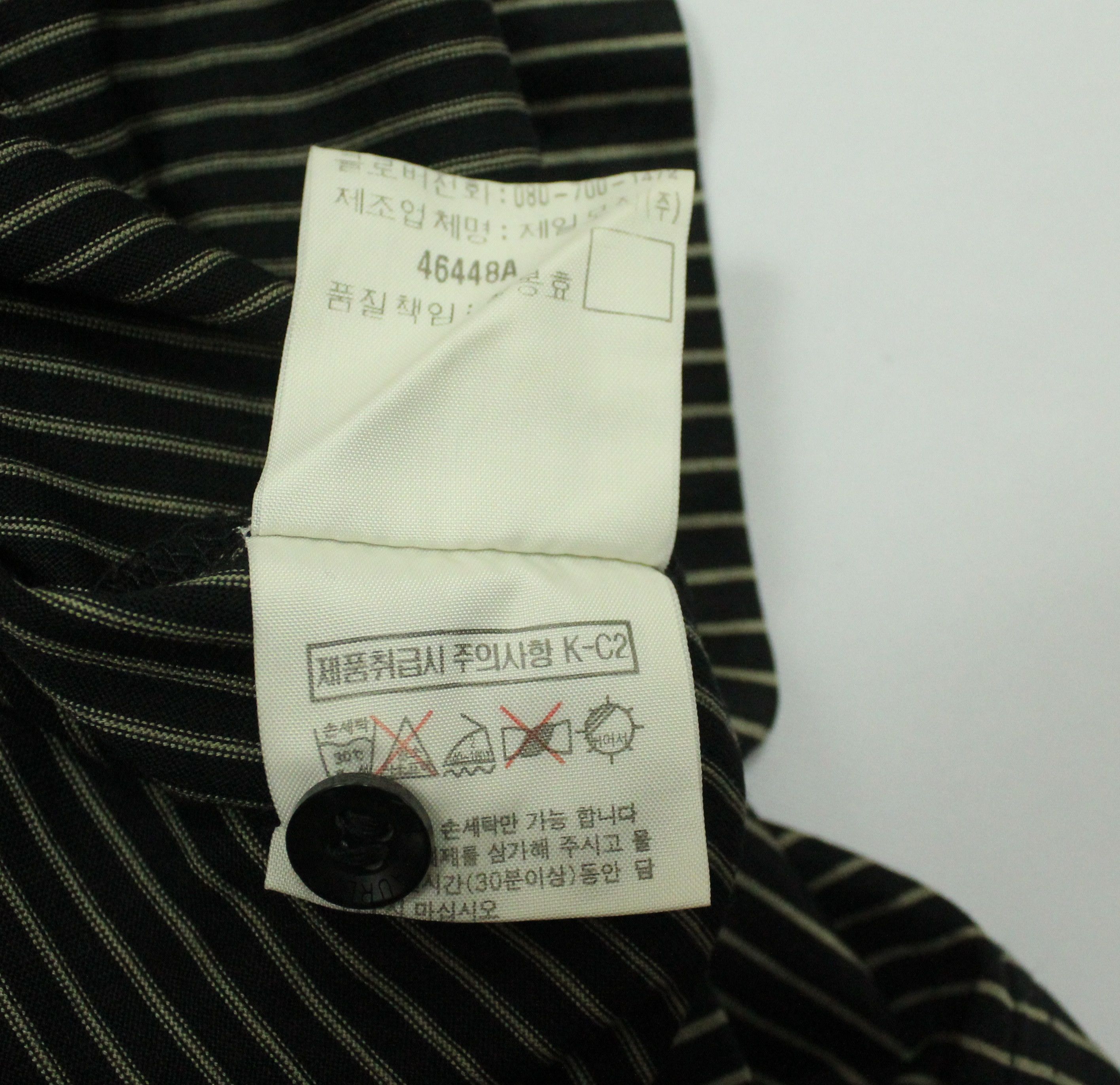 Yves Saint Laurent RETRO 🔥 Vintage YVES SAINT LAURENT Shirt Light Striped Size US L / EU 52-54 / 3 - 13 Thumbnail
