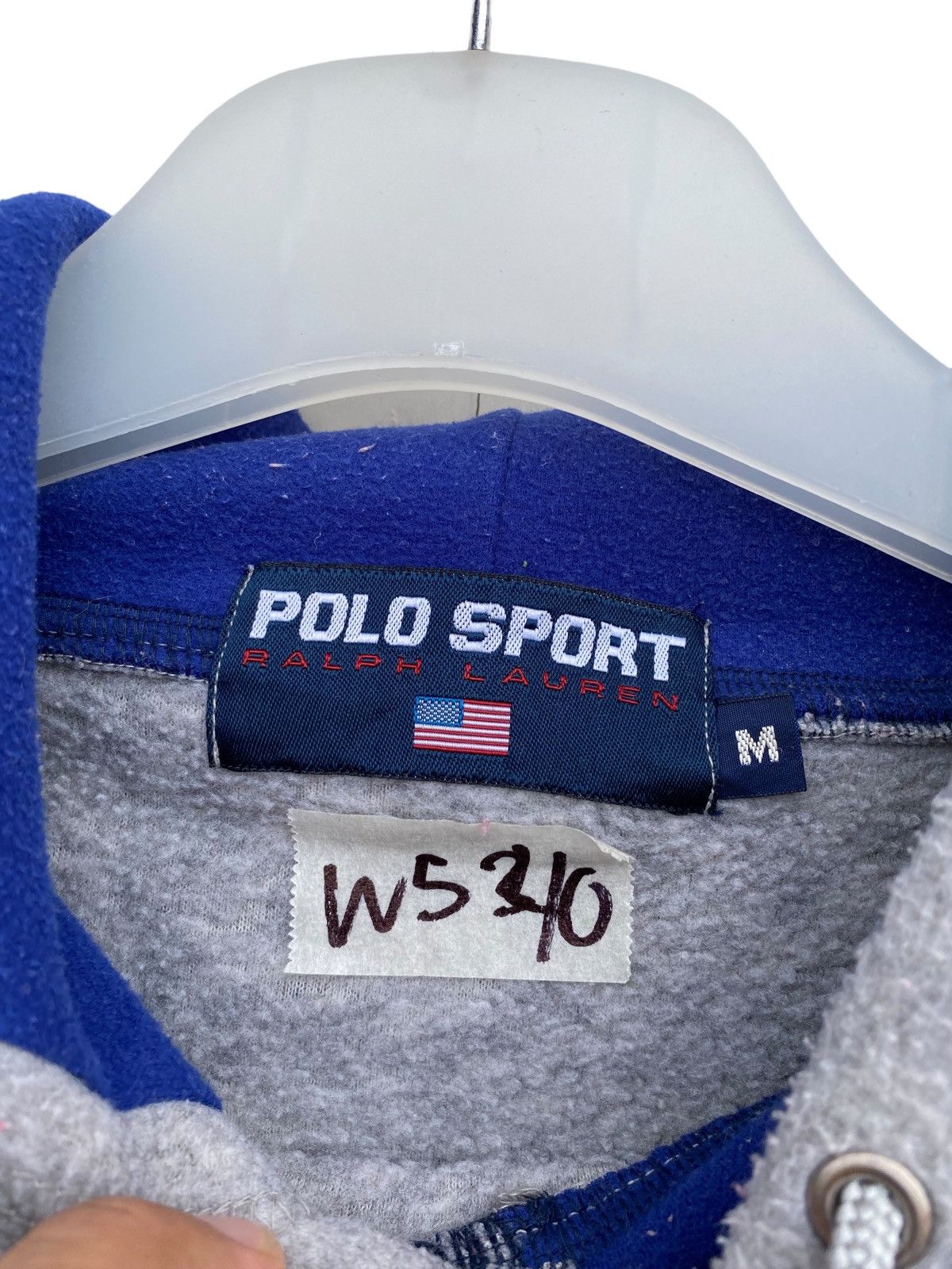 Polo Ralph Lauren Vintage Gorpcore Polo Ralph Lauren USA Spellout Hoodie Size US M / EU 48-50 / 2 - 4 Thumbnail
