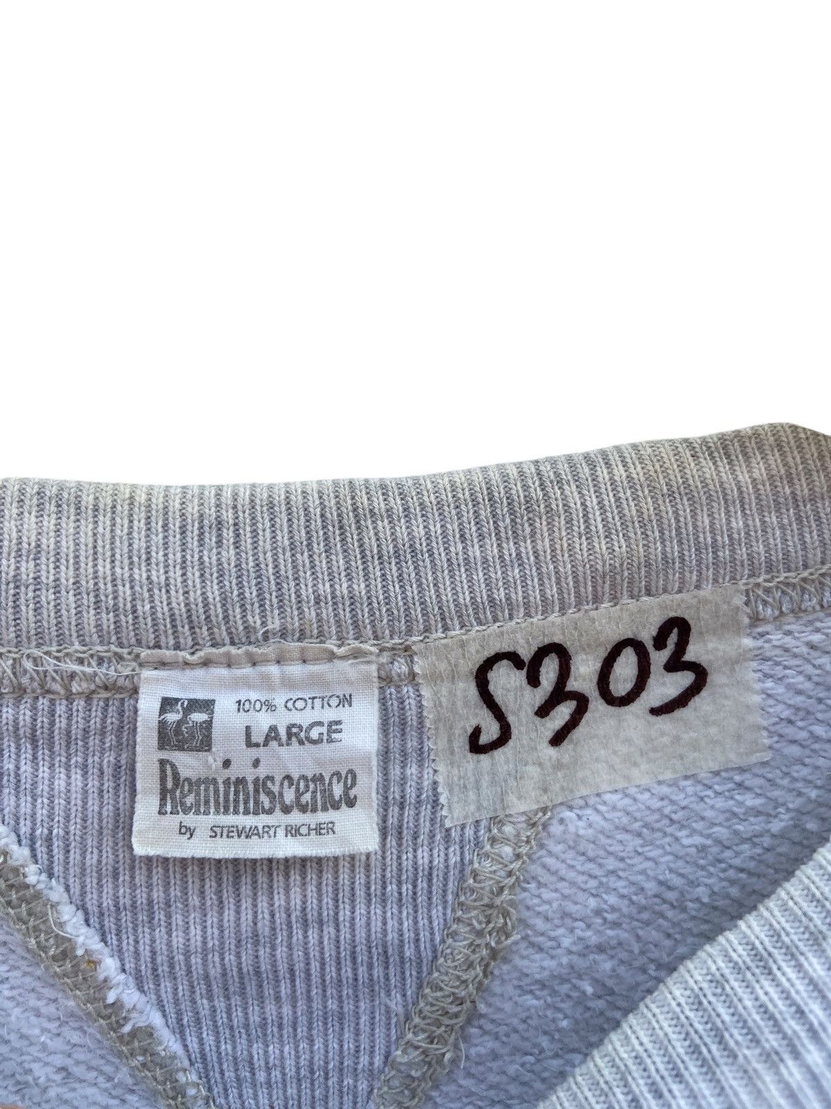 Japanese Brand Vintage Reminiscene by Stewart Richer Stinger Sweatshirt Size US L / EU 52-54 / 3 - 3 Thumbnail