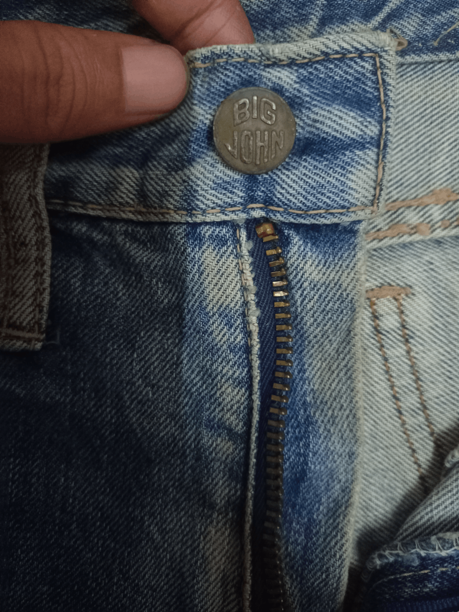 Japanese Brand Vintage Japanese Brand Bell Bottom Distress Flare Jeans Size US 27 - 4 Thumbnail