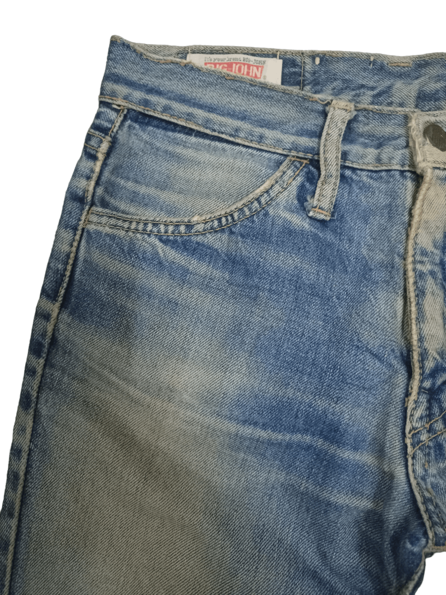 Japanese Brand Vintage Japanese Brand Bell Bottom Distress Flare Jeans Size US 27 - 5 Thumbnail