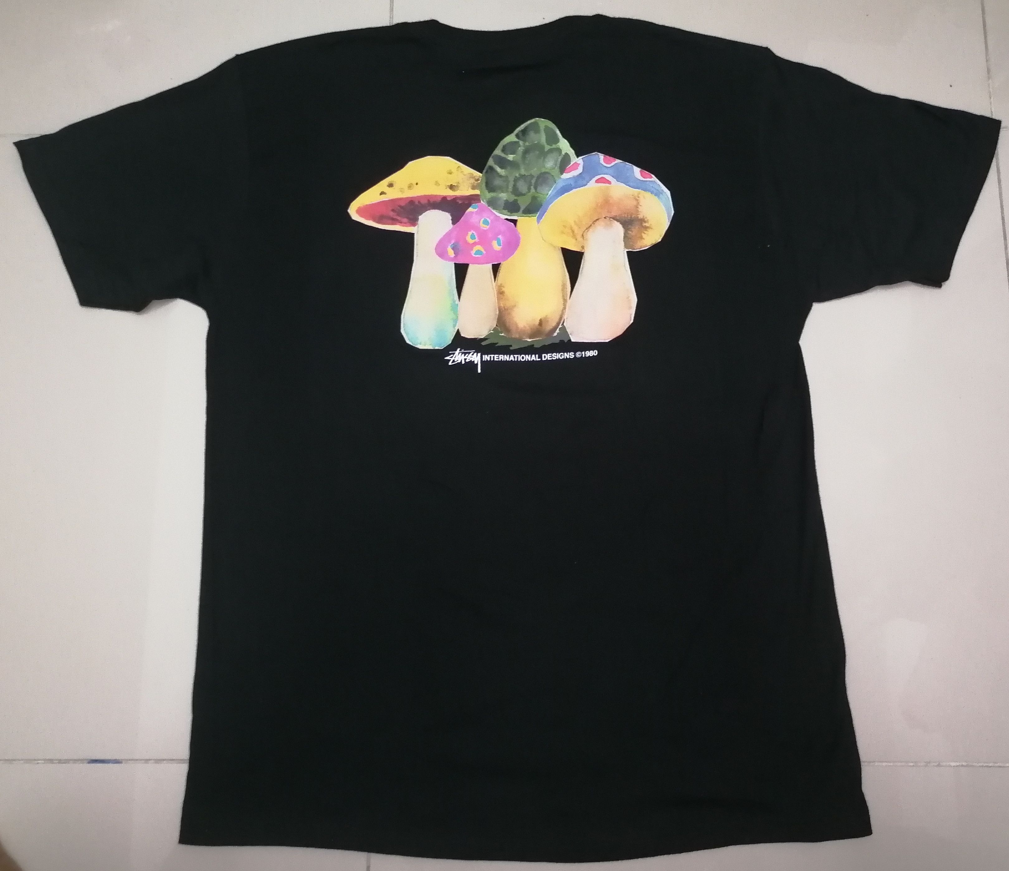 Stussy Rare Stussy Shrooms Tee Size US L / EU 52-54 / 3 - 2 Thumbnail