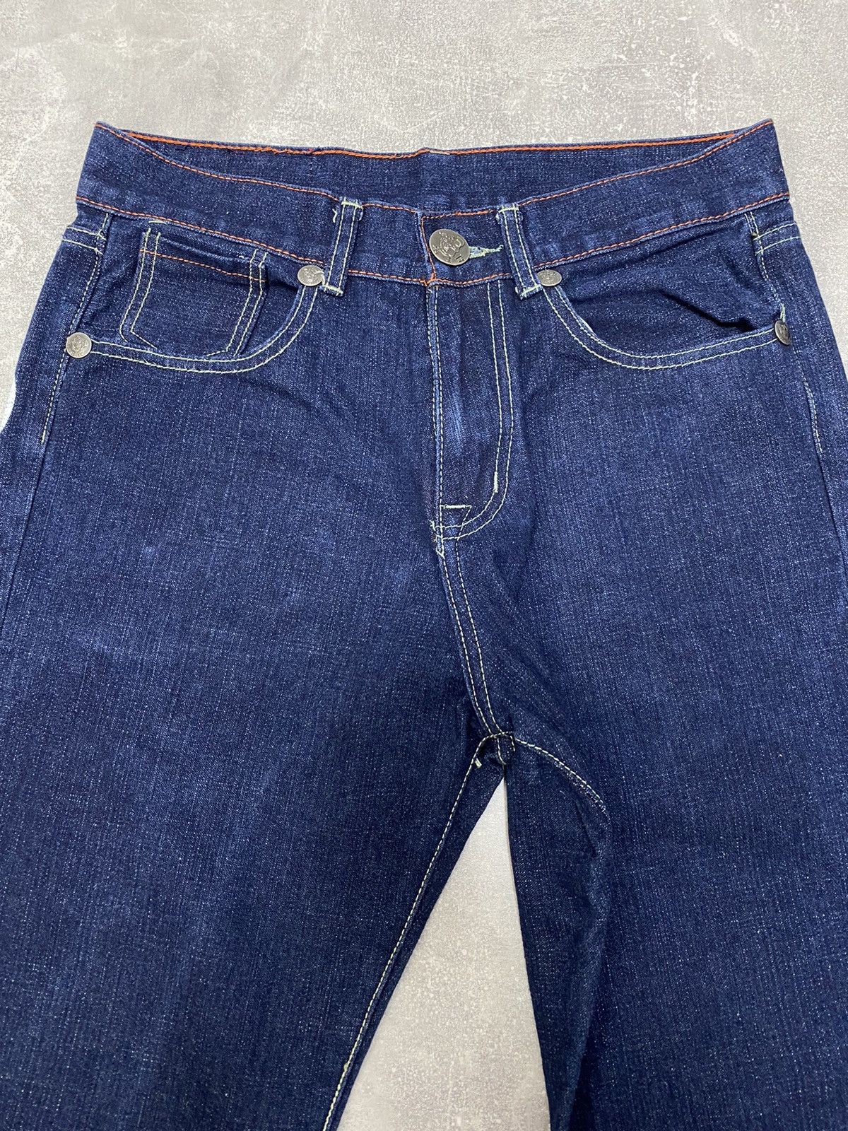 Ed Hardy × Japanese Brand × Vintage Crazy Vintage Y2K Ed Hardy denim Tatto Devil Japanese Skater Size US 32 / EU 48 - 20 Thumbnail