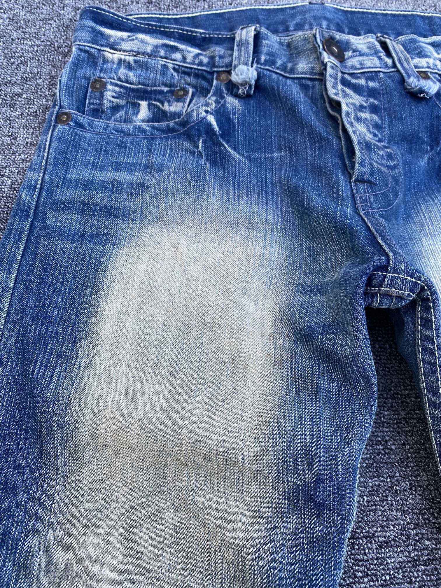 Replay (30x28)FLARED Replay faded wash dirty jean Lowrise Size US 30 / EU 46 - 3 Thumbnail