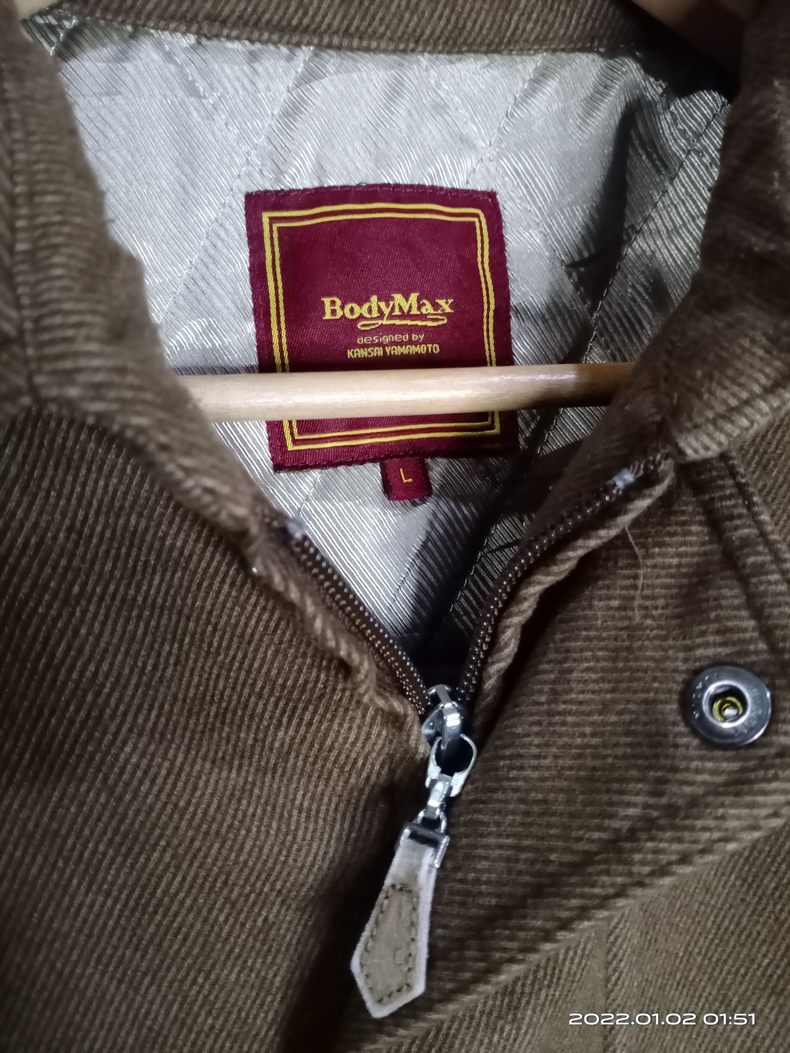 Japanese Brand × Kansai Yamamoto × Vintage VIntage BodyMax By Kansai Yamamoto Zipper Button Up Jacket Size US L / EU 52-54 / 3 - 5 Thumbnail