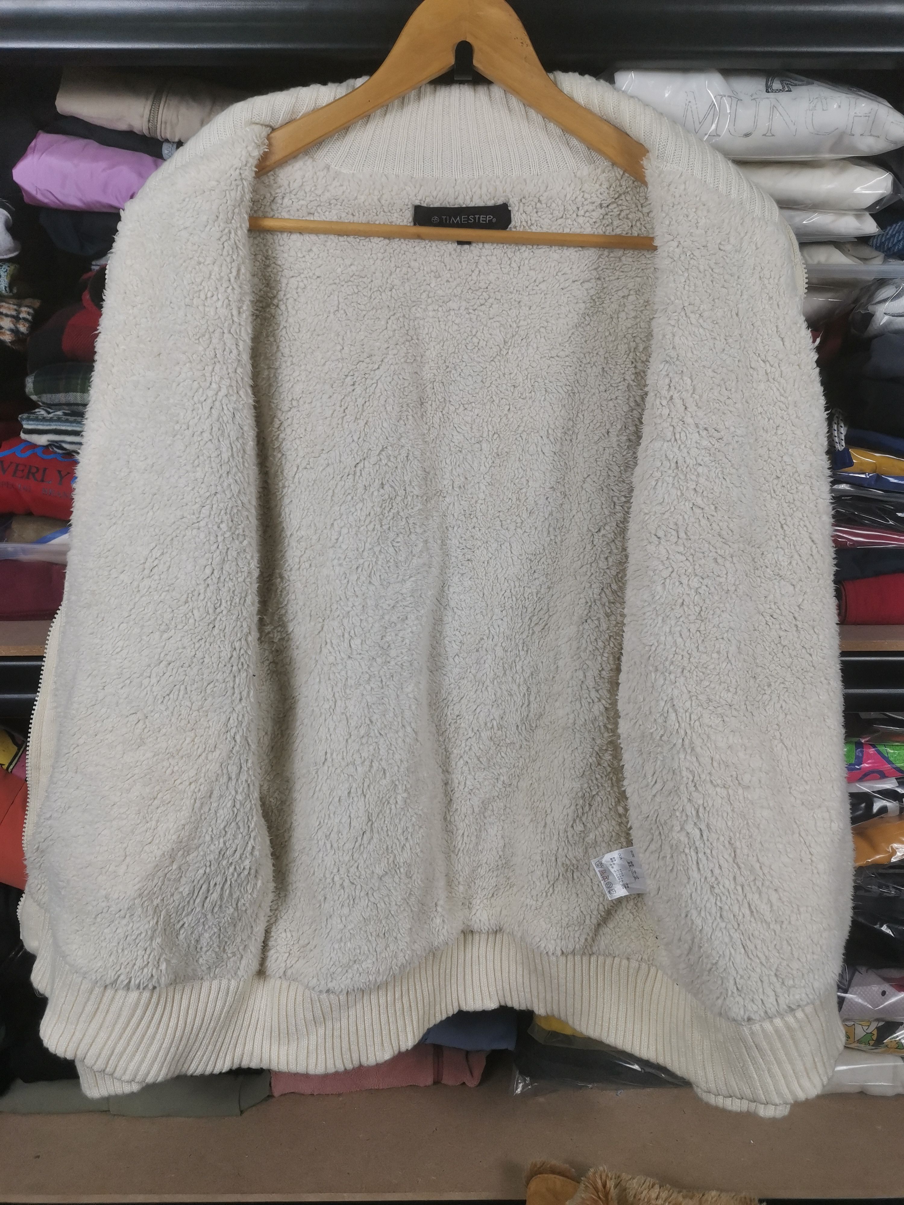 Japanese Brand Vintage Japanese Brand Timestep Navajo Knit Jacket Size US L / EU 52-54 / 3 - 3 Thumbnail