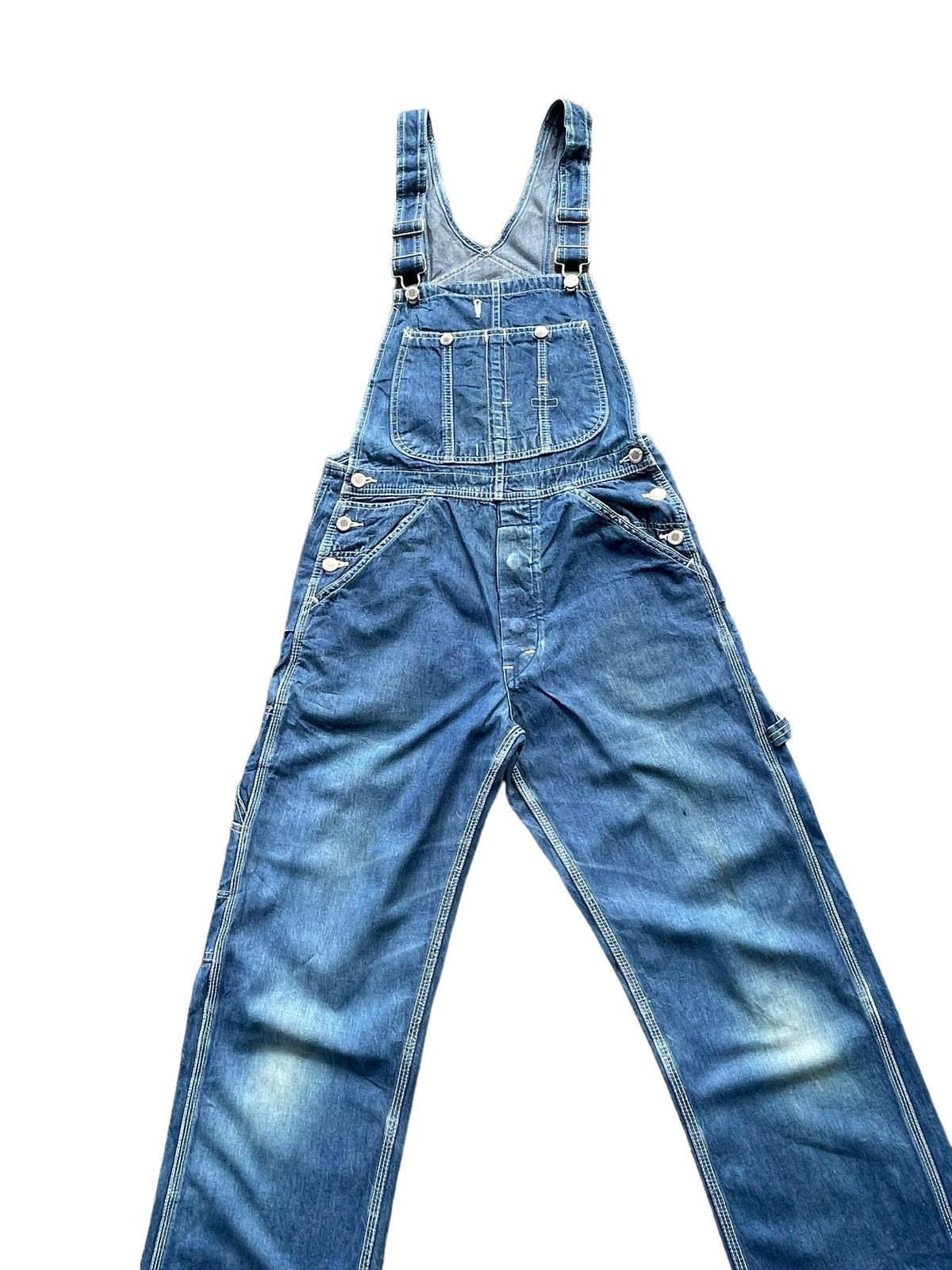 Vintage Vintage Bison Denim Overall Size US 30 / EU 46 - 3 Thumbnail