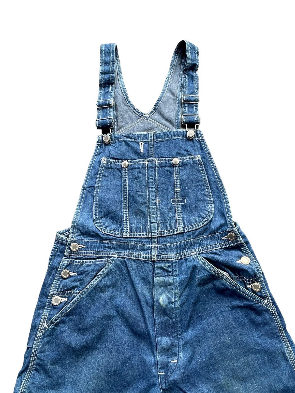 Vintage Vintage Bison Denim Overall Size US 30 / EU 46 - 6 Thumbnail