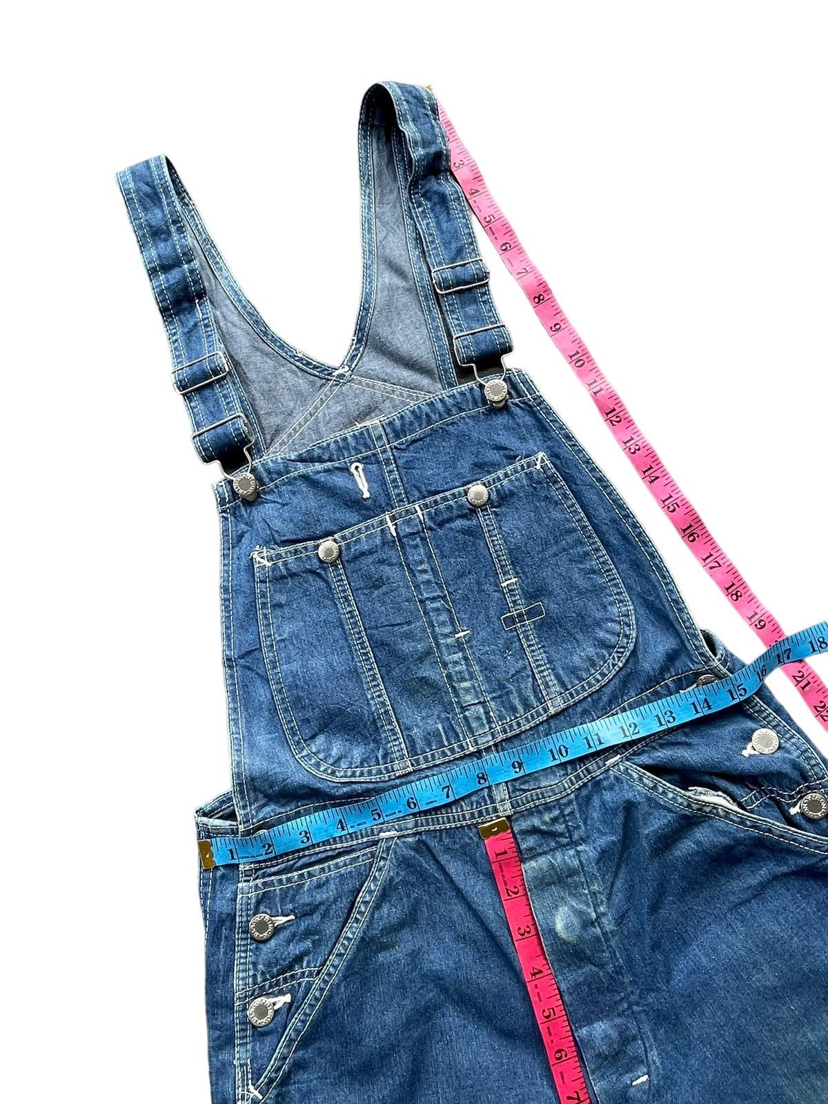 Vintage Vintage Bison Denim Overall Size US 30 / EU 46 - 22 Thumbnail