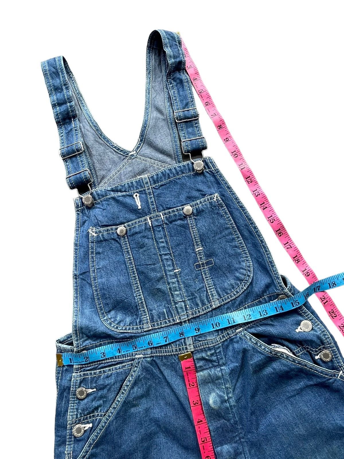 Vintage Vintage Bison Denim Overall Size US 30 / EU 46 - 21 Thumbnail