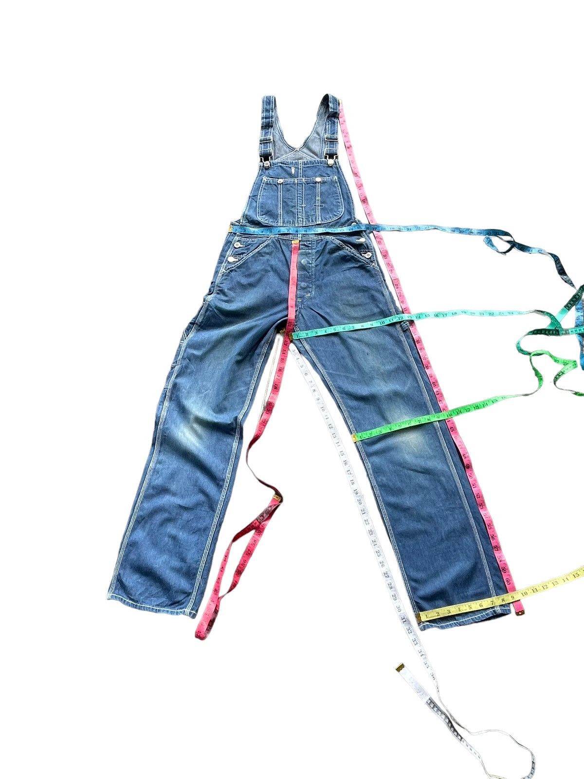 Vintage Vintage Bison Denim Overall Size US 30 / EU 46 - 18 Thumbnail