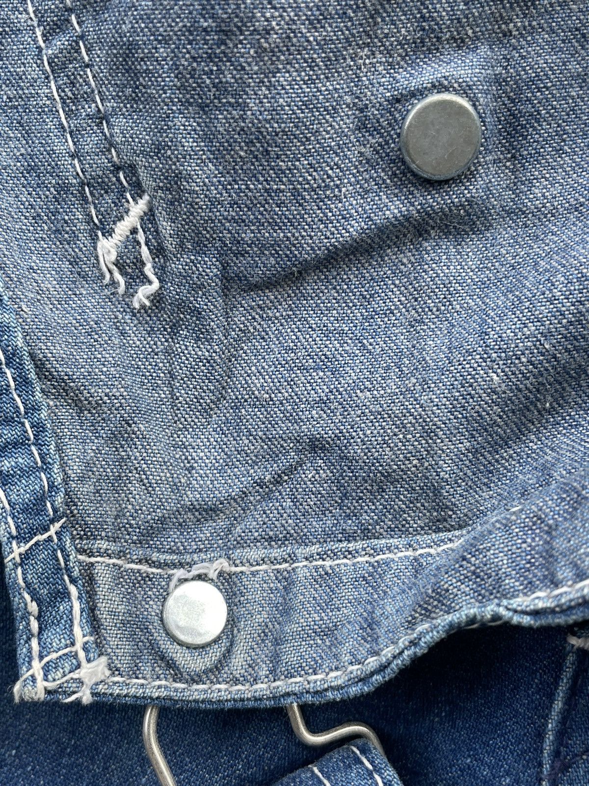 Vintage Vintage Bison Denim Overall Size US 30 / EU 46 - 15 Thumbnail