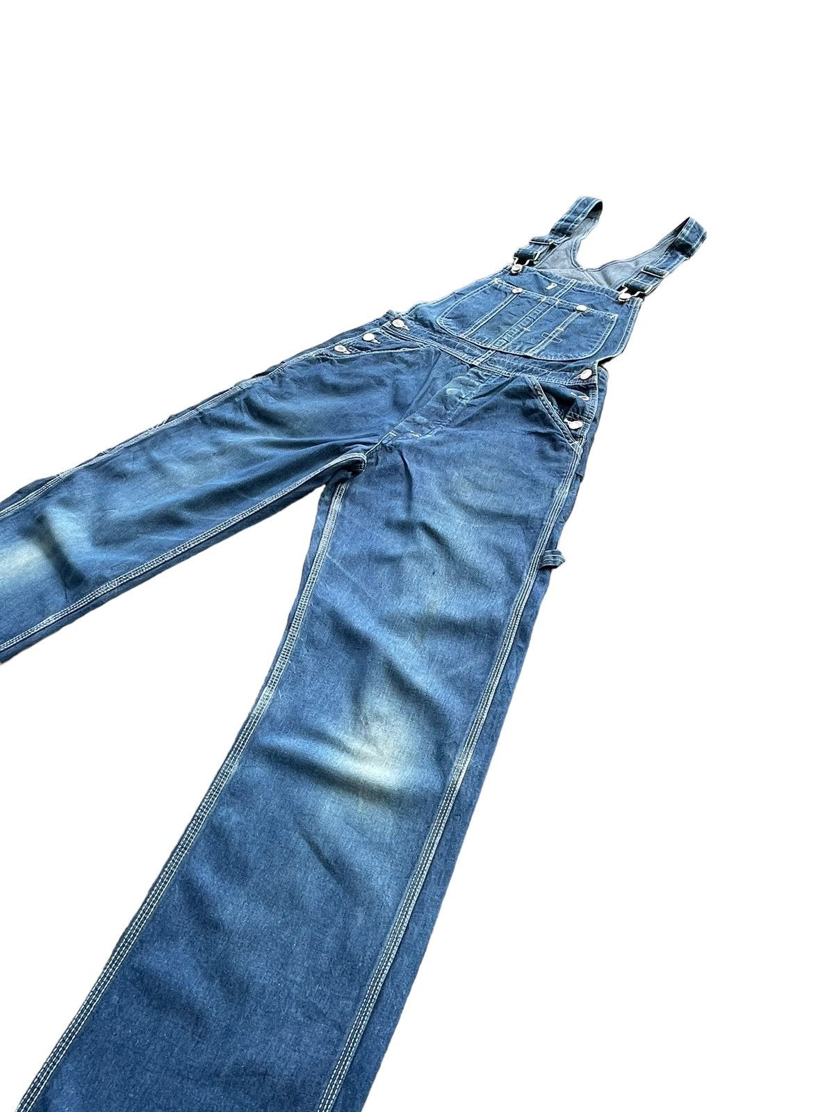 Vintage Vintage Bison Denim Overall Size US 30 / EU 46 - 2 Thumbnail