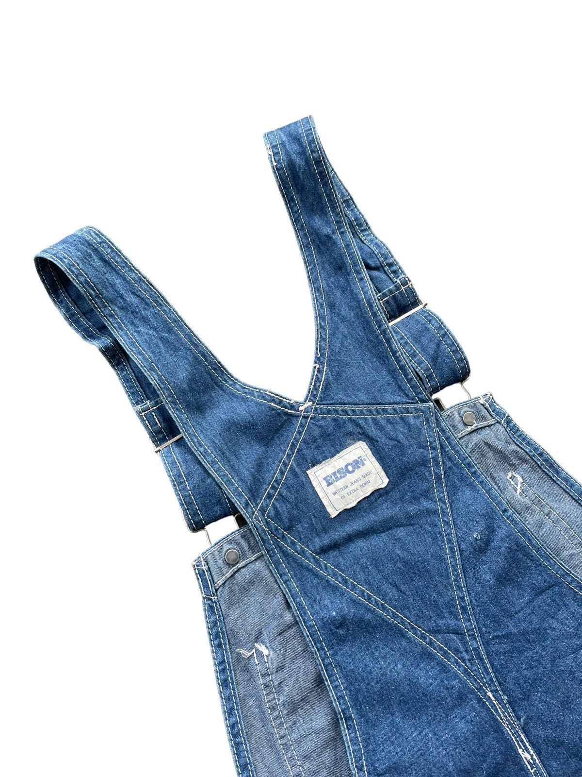 Vintage Vintage Bison Denim Overall Size US 30 / EU 46 - 10 Thumbnail