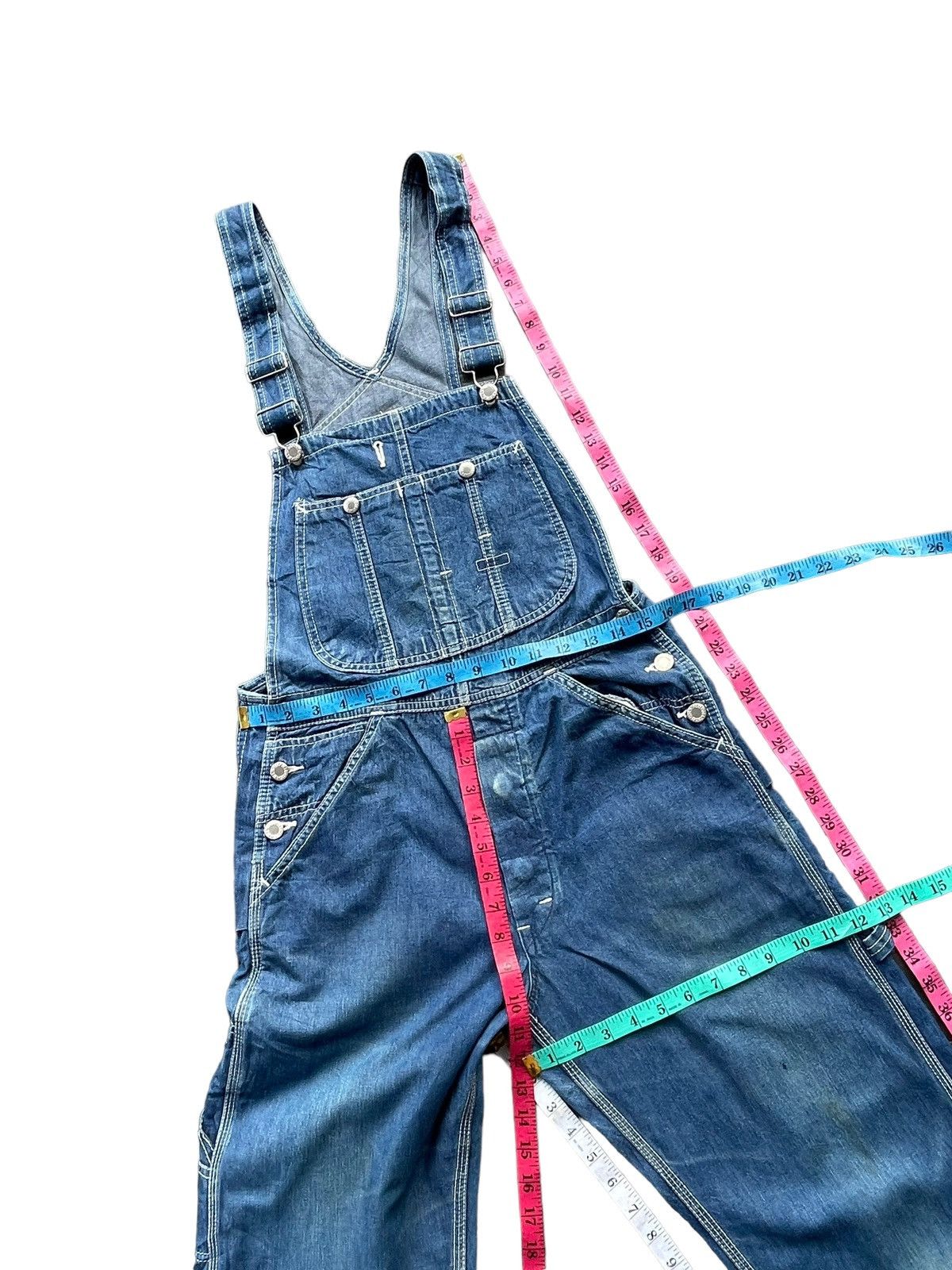 Vintage Vintage Bison Denim Overall Size US 30 / EU 46 - 20 Thumbnail