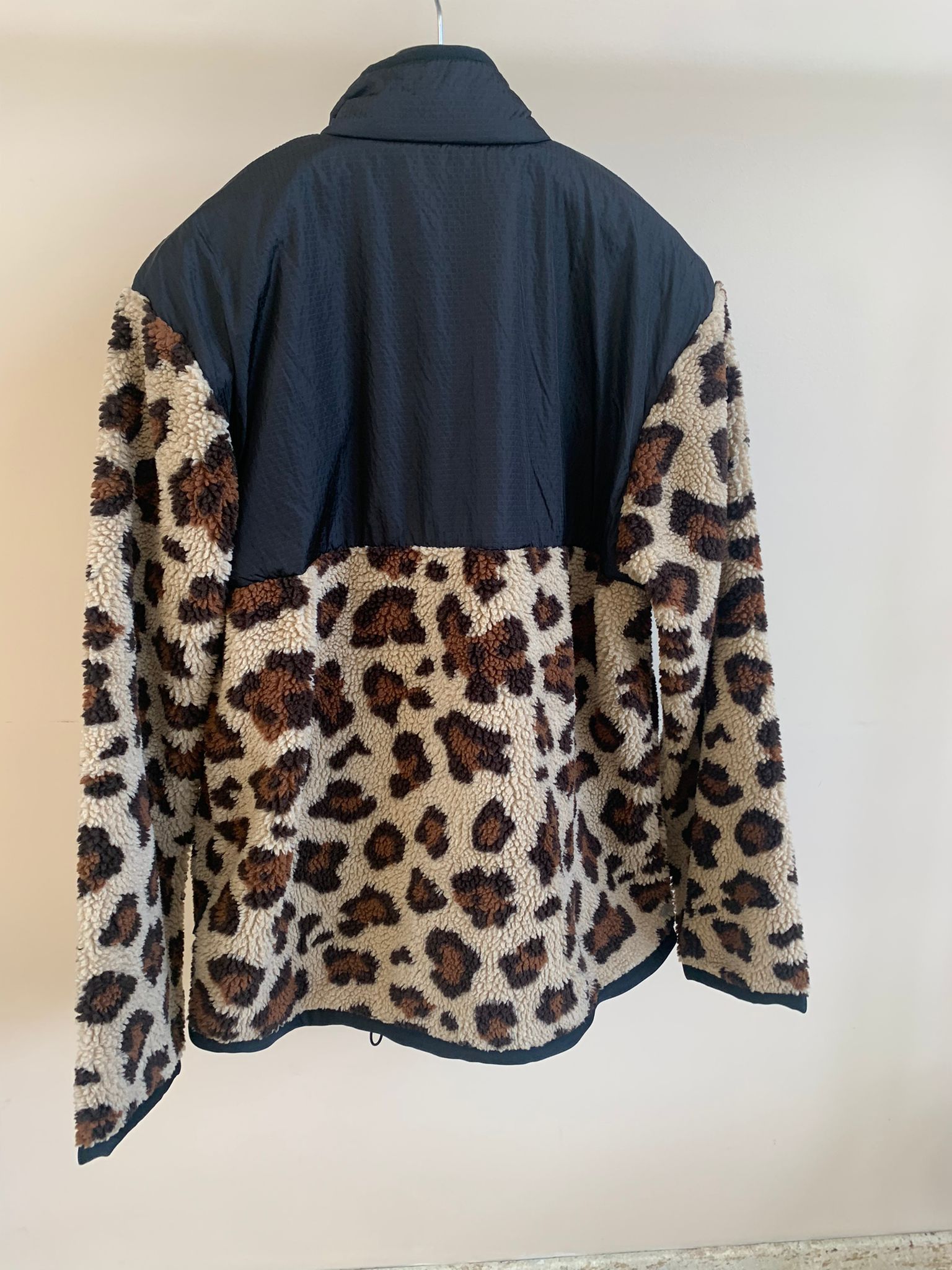 Palm Angels o1rshd Leopard Fleece Combo Jacket Size US M / EU 48-50 / 2 - 9 Thumbnail