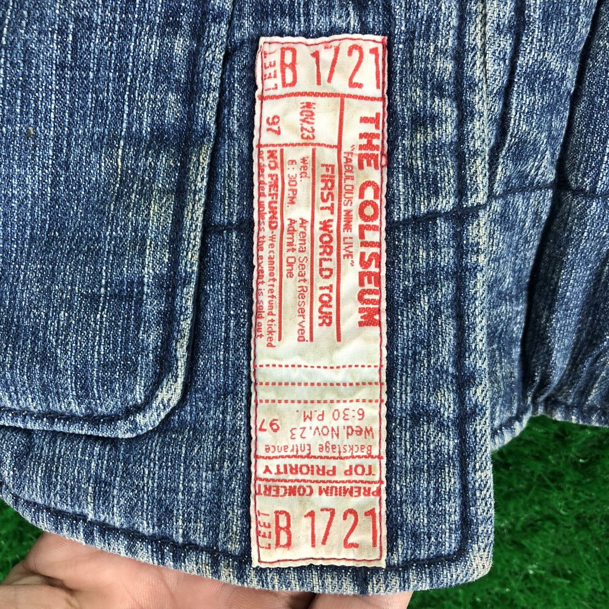 Vintage Vintage Denim Vest Jacket Duffle Button Kid by Junk Store Size US XXS / EU 40 - 10 Thumbnail