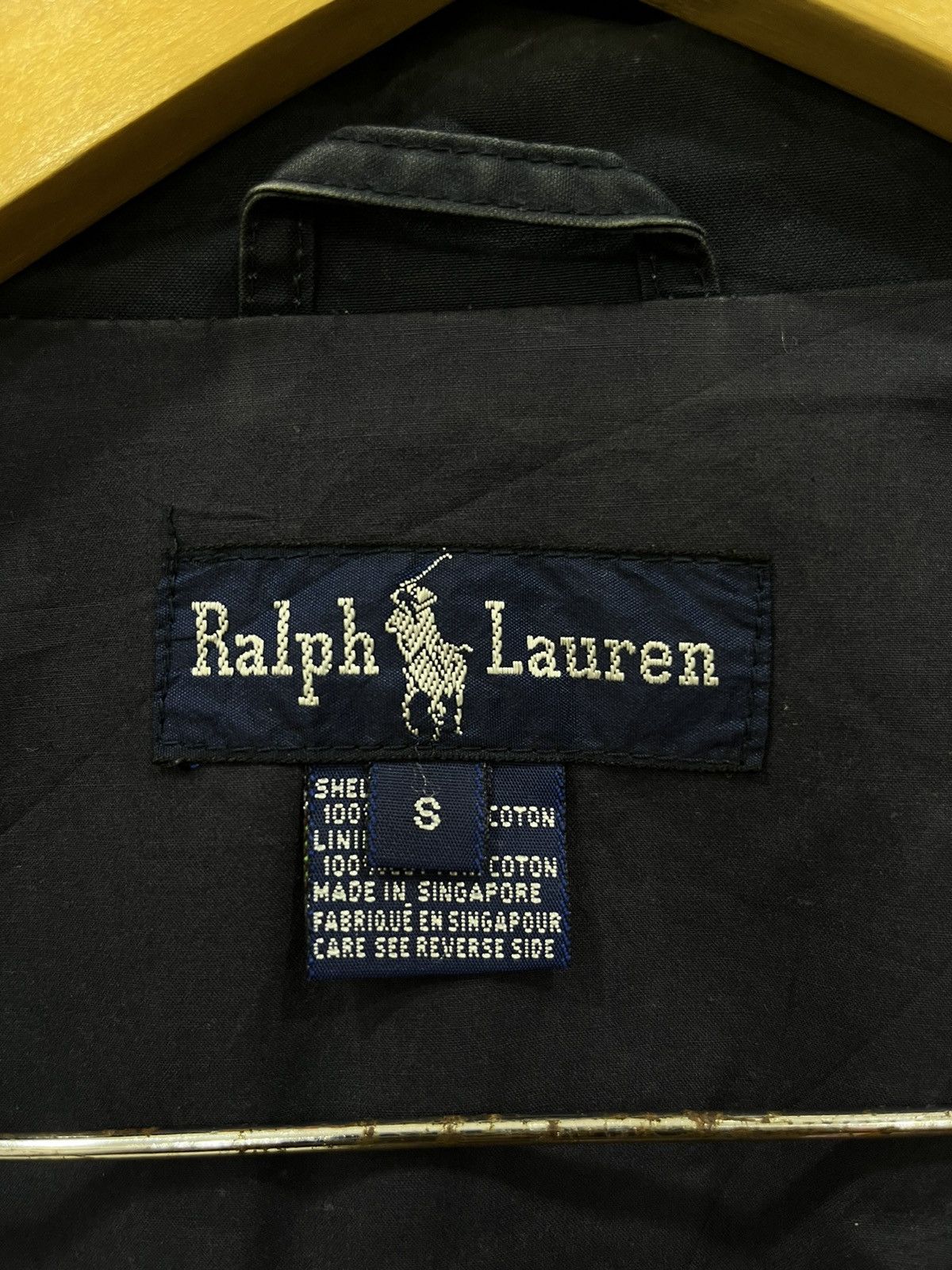 Polo Ralph Lauren (JJ). VINTAGE RALPH LAUREN NAVY ATHL. DEPT. JACKET Size US S / EU 44-46 / 1 - 7 Thumbnail