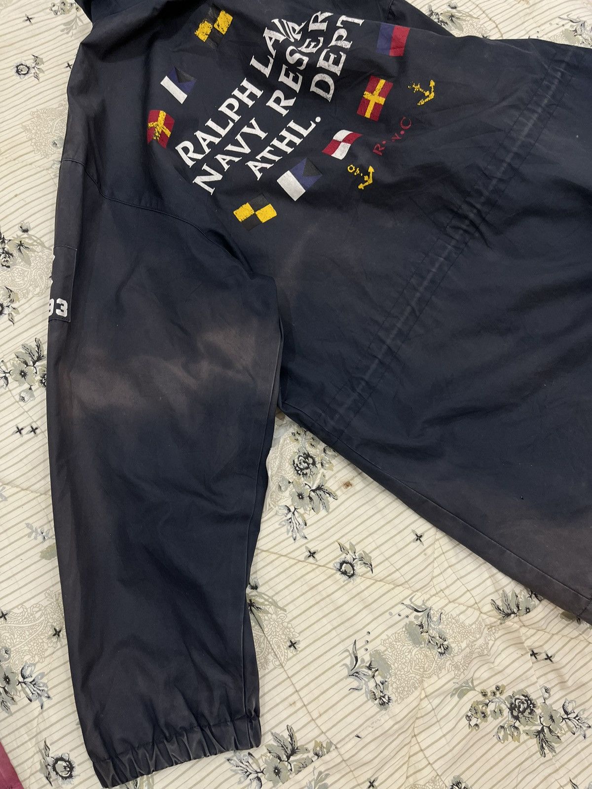 Polo Ralph Lauren (JJ). VINTAGE RALPH LAUREN NAVY ATHL. DEPT. JACKET Size US S / EU 44-46 / 1 - 14 Thumbnail