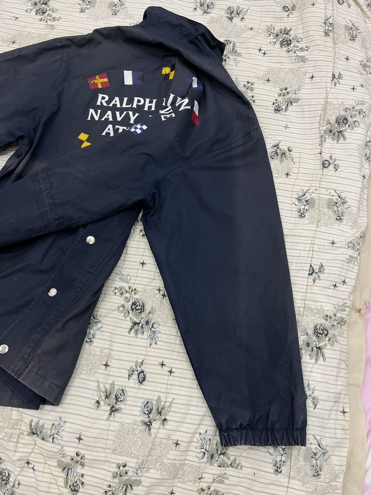 Polo Ralph Lauren (JJ). VINTAGE RALPH LAUREN NAVY ATHL. DEPT. JACKET Size US S / EU 44-46 / 1 - 13 Thumbnail