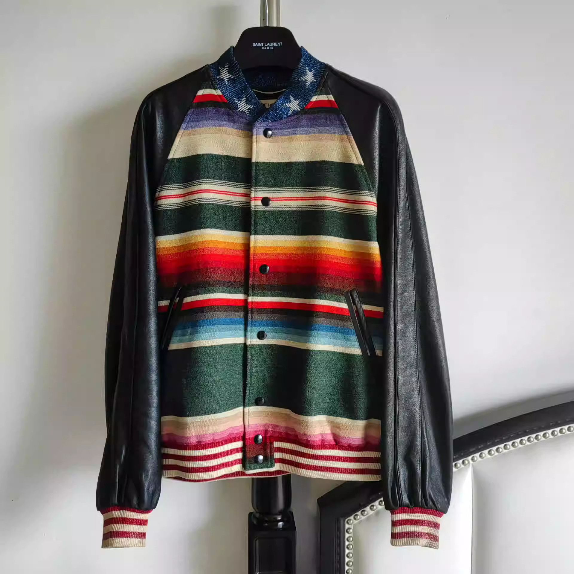 Saint Laurent Paris Saint Laurent Scaled Tyrannosaurus Rex Jacket Size US M / EU 48-50 / 2 - 1 Thumbnail