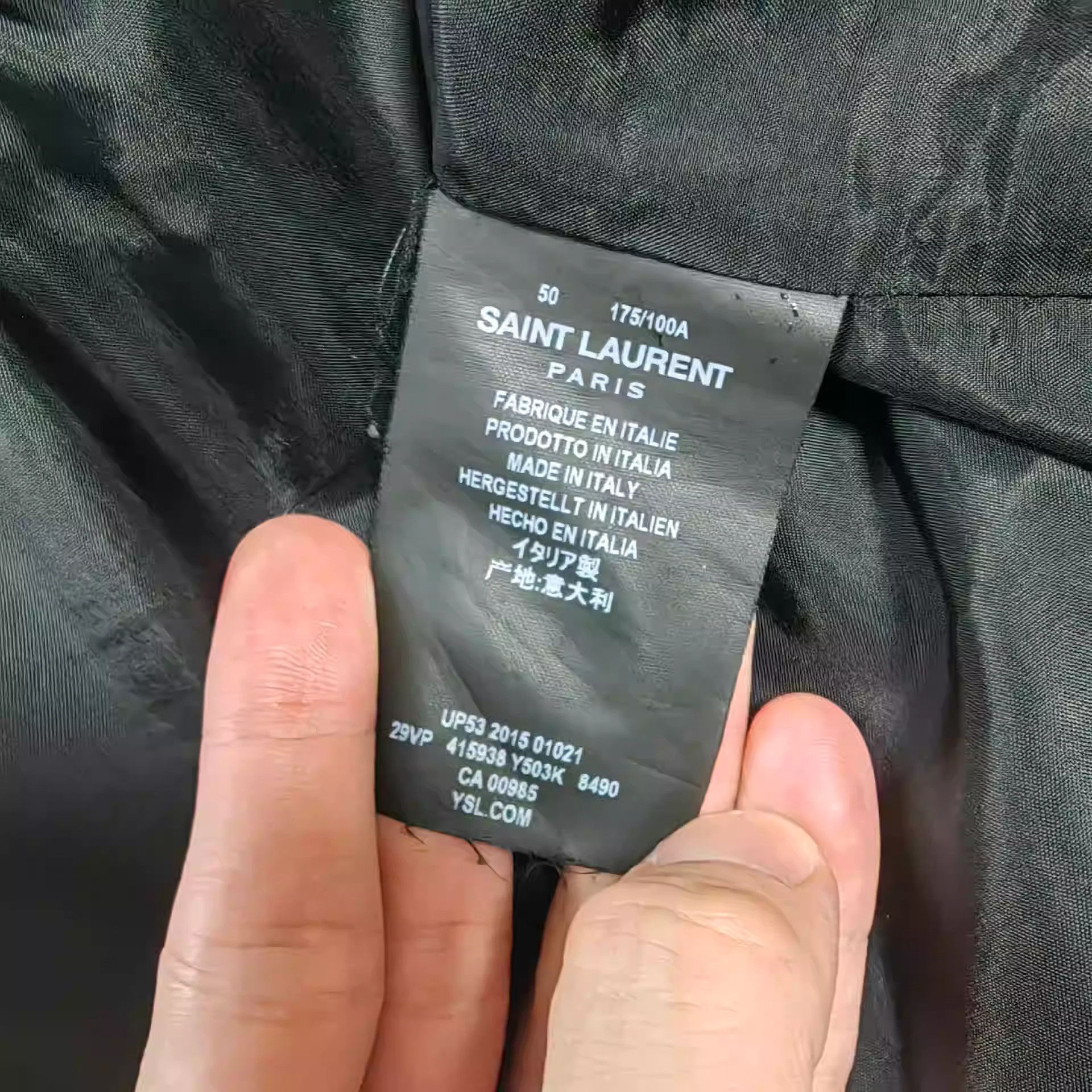 Saint Laurent Paris Saint Laurent Scaled Tyrannosaurus Rex Jacket Size US M / EU 48-50 / 2 - 5 Thumbnail