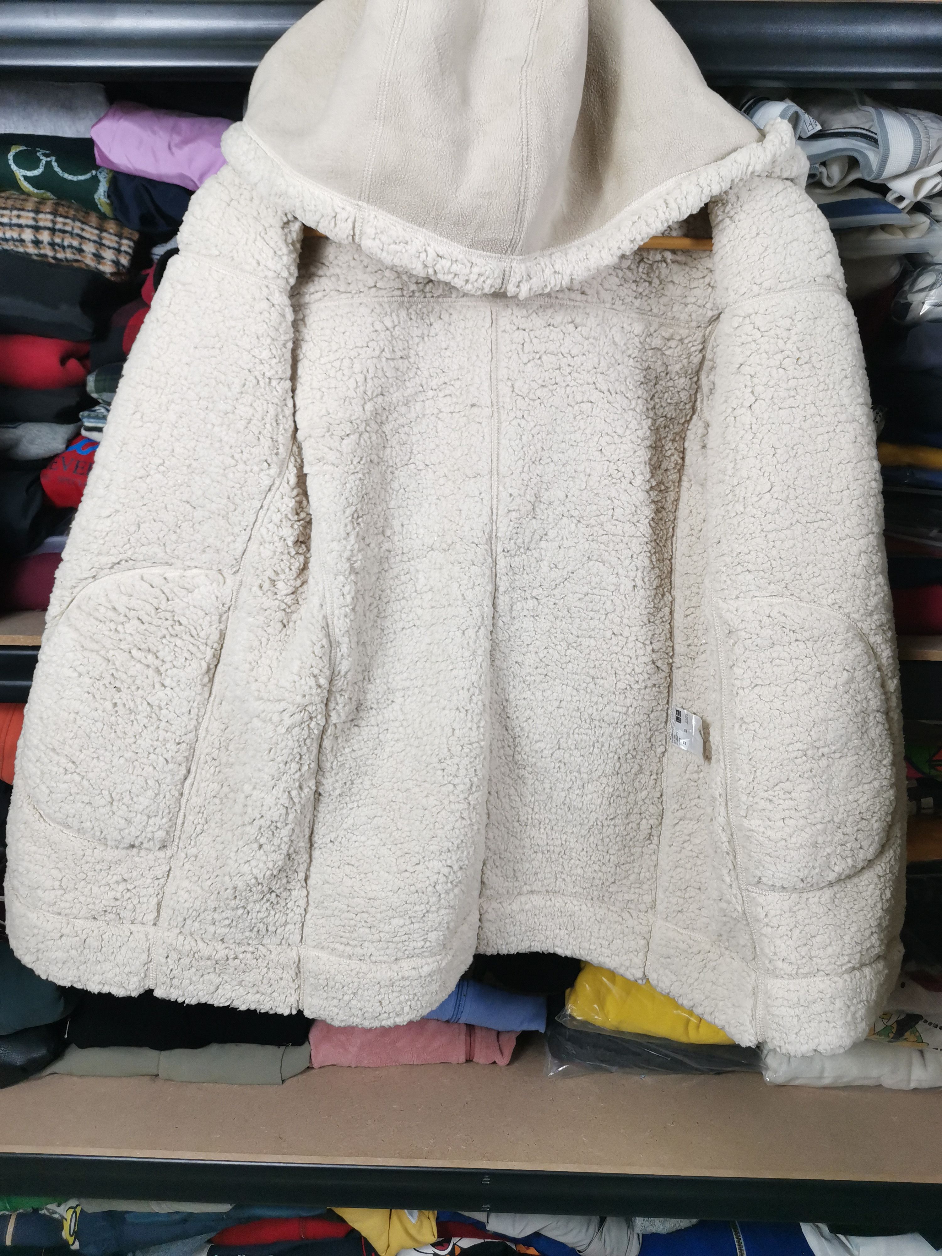Japanese Brand Uniqlo Fleece Sherpa Hoodie Jacket Size US S / EU 44-46 / 1 - 2 Thumbnail