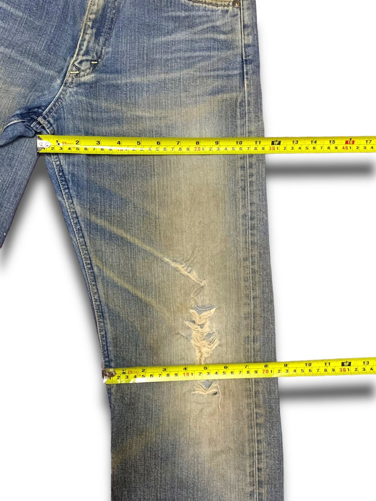 Lee × Vintage Vintage 90s Lee Sanforized Cowboy Size US 30 / EU 46 - 12 Thumbnail